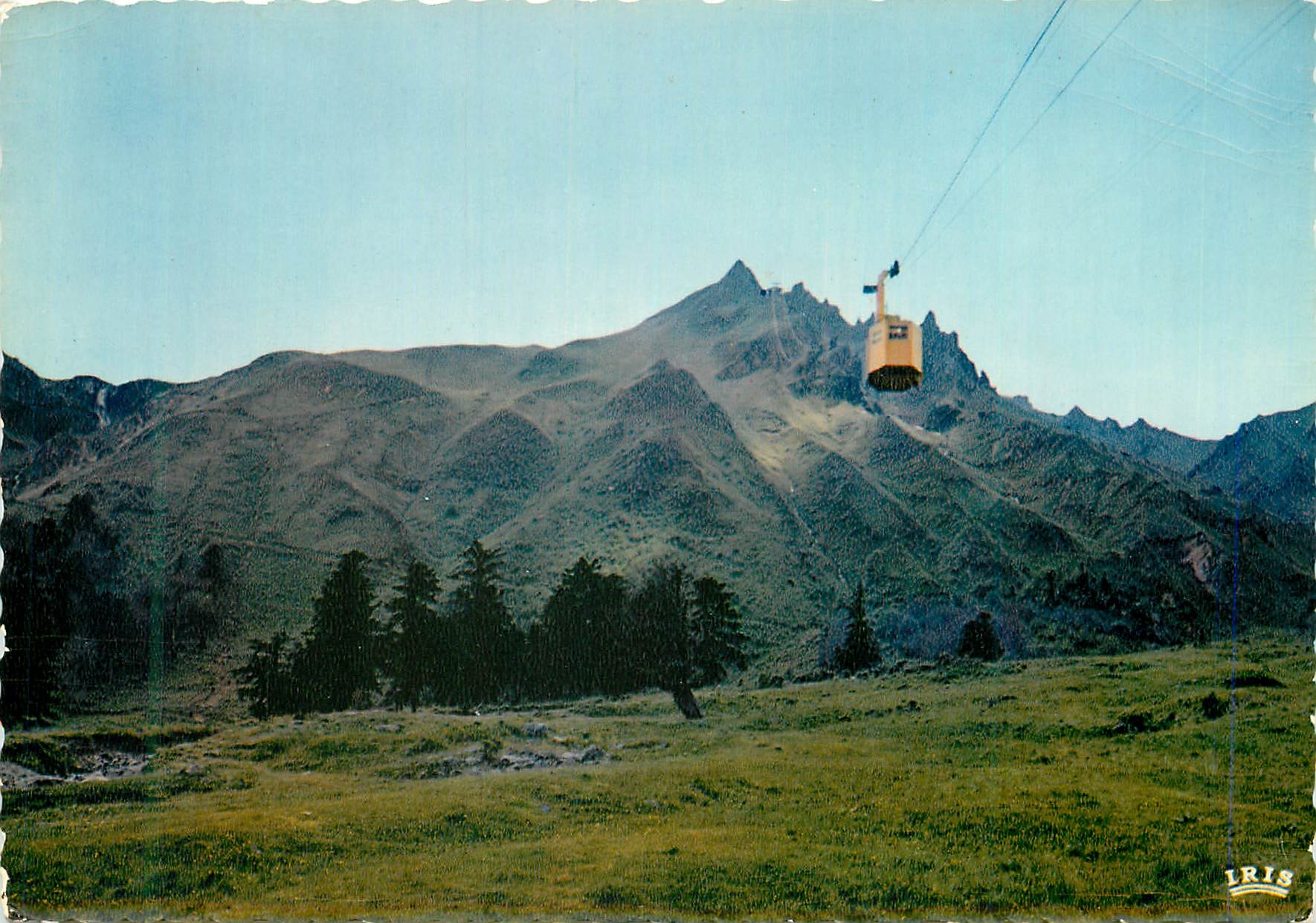 CPM Mont Dore (P de D) Le Sancy (1836) et le Telepherique