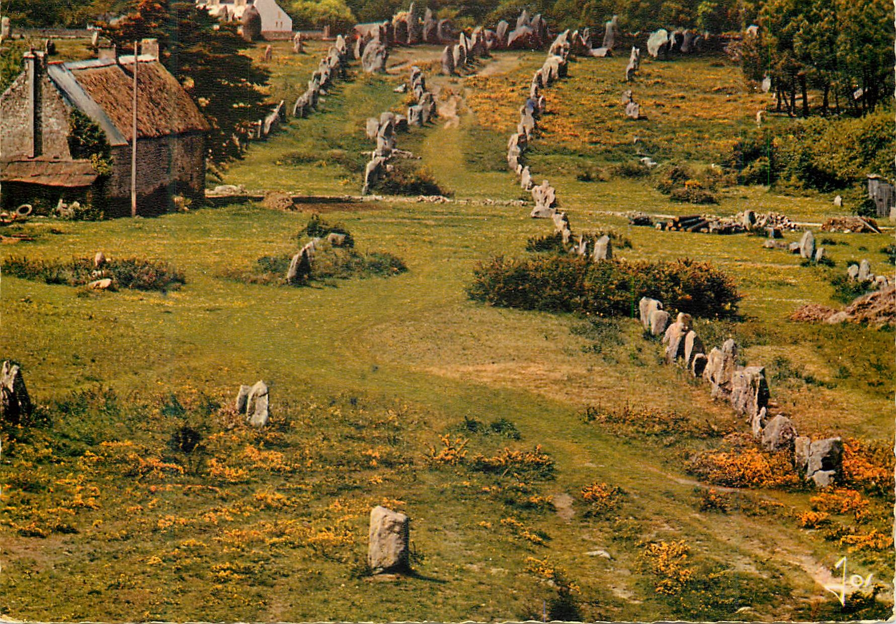CPM Carnac (Morbihan) La Bretagne en Couleurs Les Alignements Megalitiques