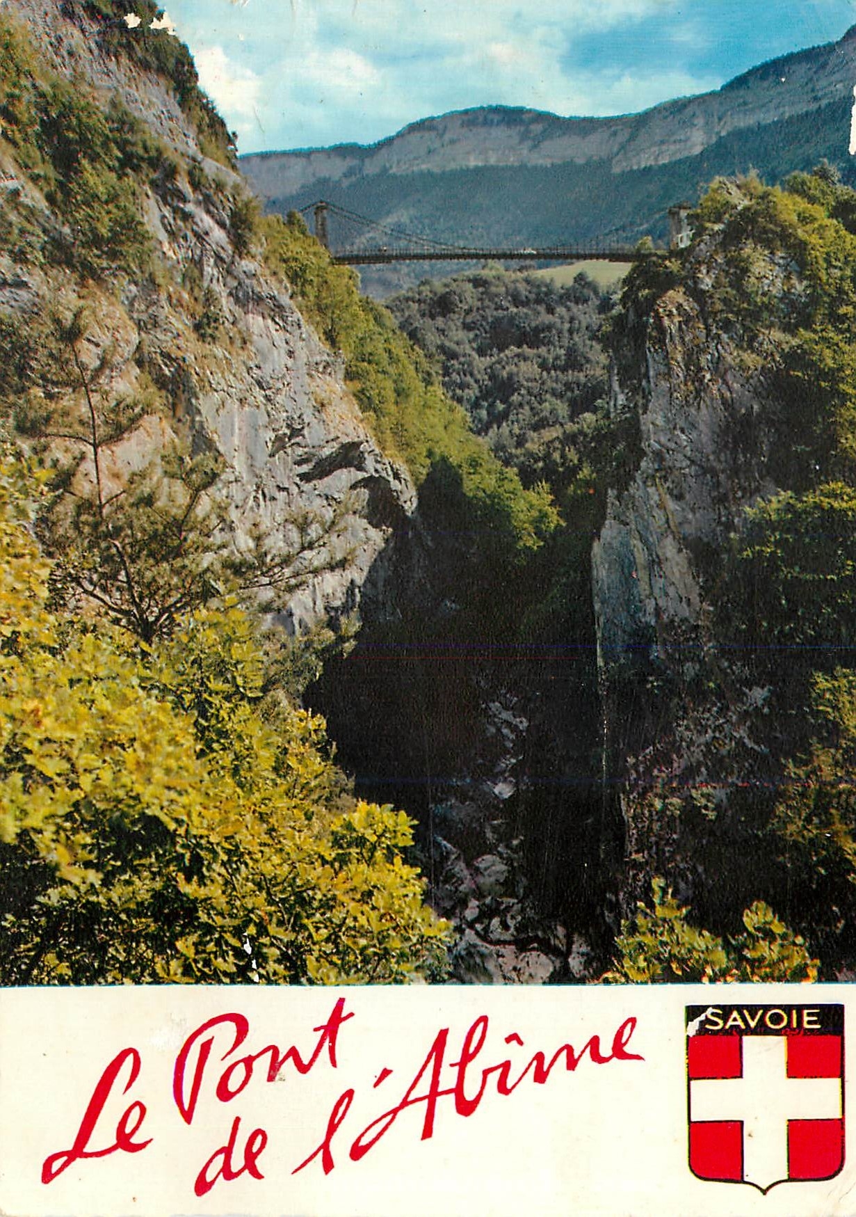 CPM Environs de l'Aix les Bains Le Pont de l'Abime