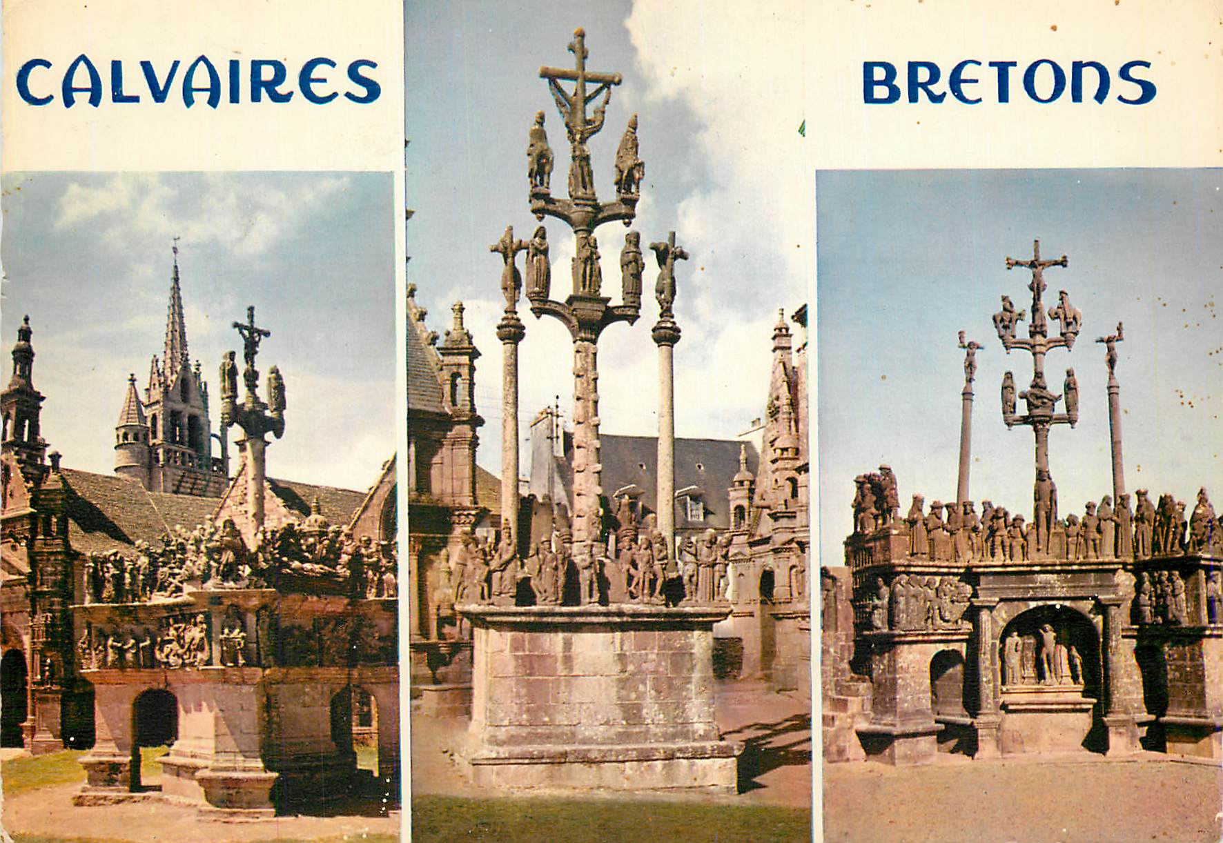 CPM Calvaires Bretons Nimes La Bretagne en Couleurs Les Grands Calvaires du XVIIe S