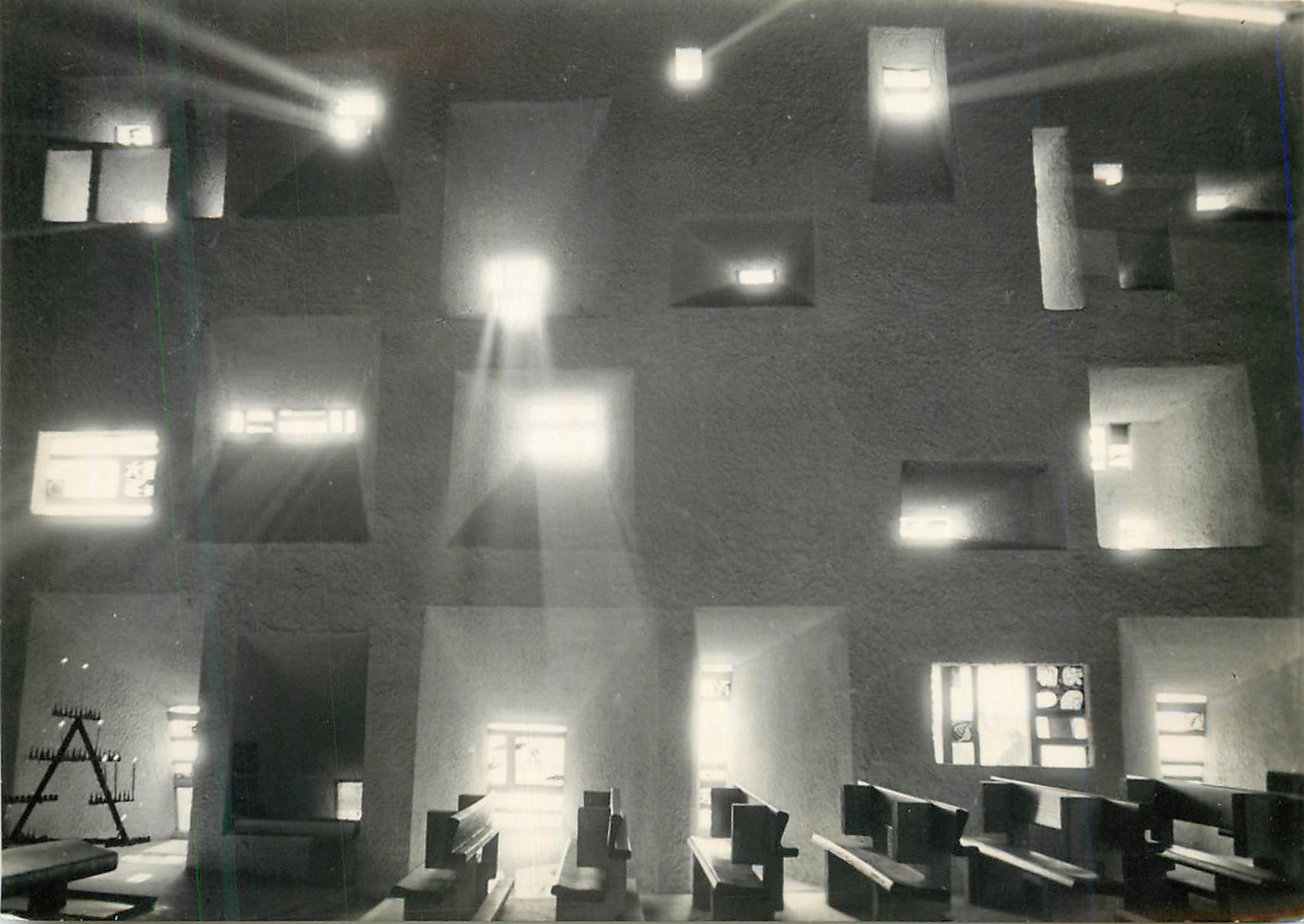 CPM Ronchamp (Haute Saone) Chapelle de Notre Dame du Haut Architecte Le Corbusier