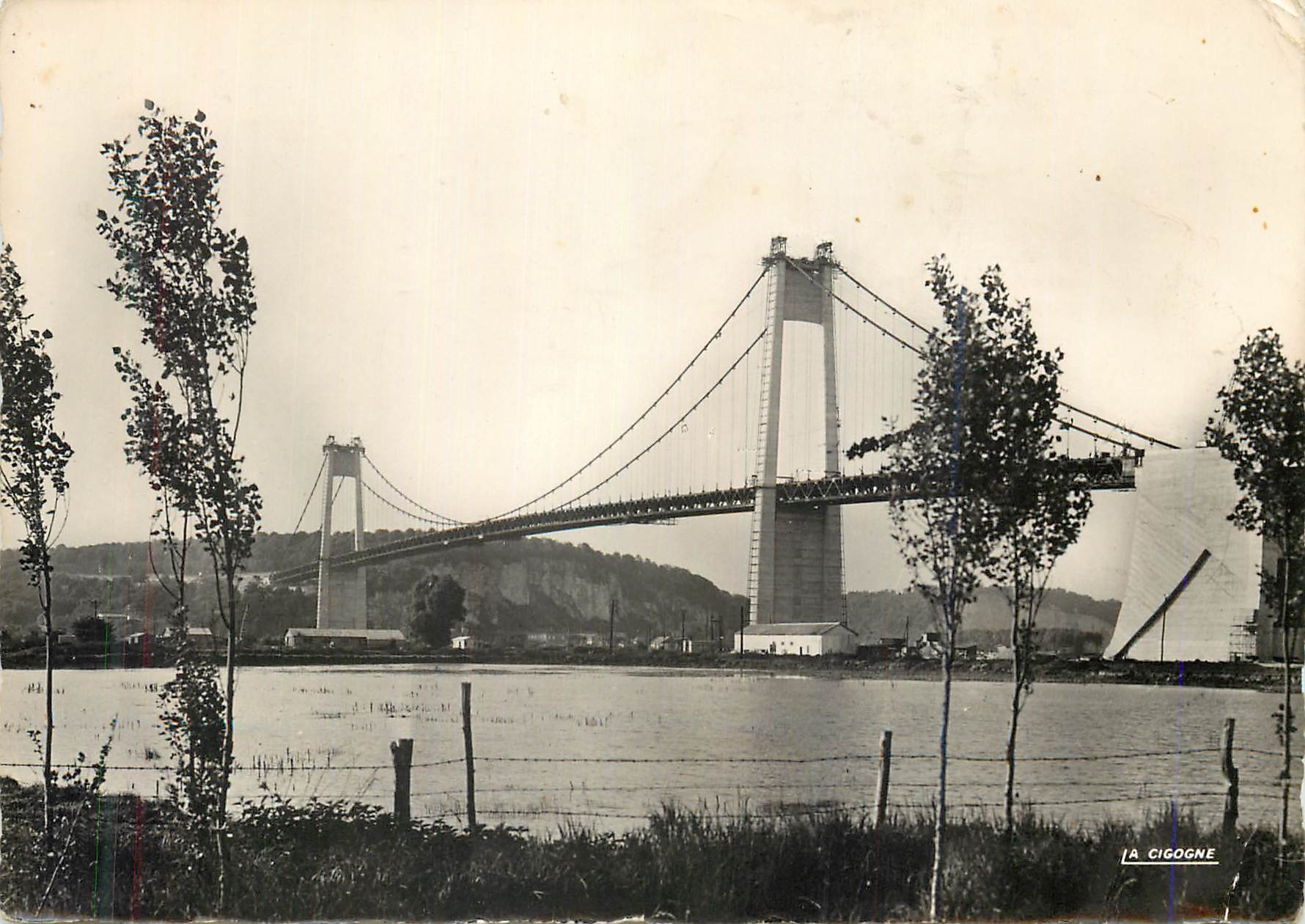 CPM Le Pont de Tancarville (Seine Maritime)