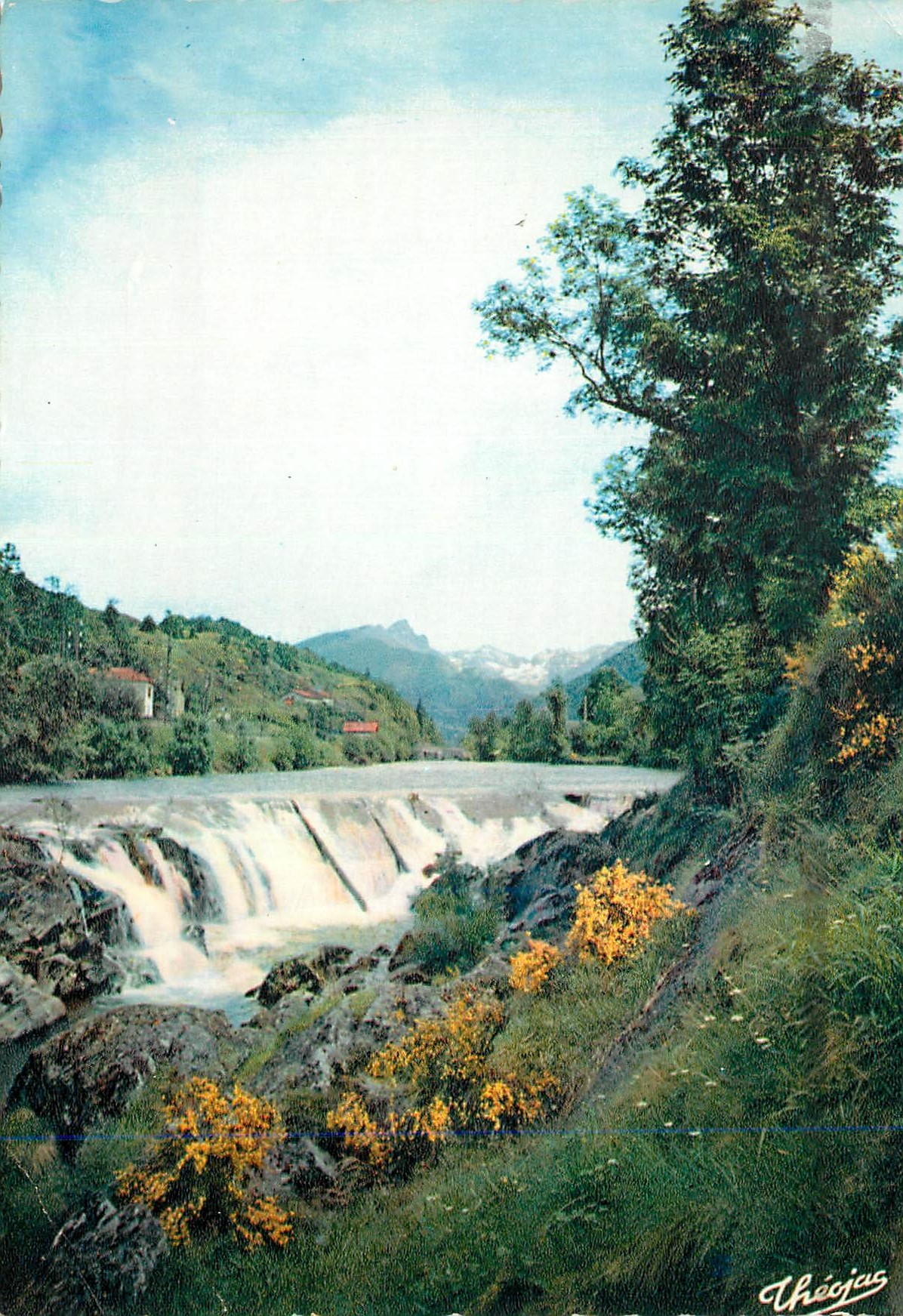 Cascades du Castelet — Environs d'Ax-les-Thermes — Éditions Théoljac