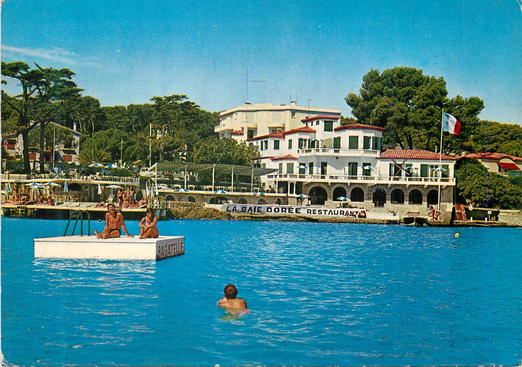 CPM La Baie Doree Hotel Restaurant Plage de la Garoupe Cap d'Antibes