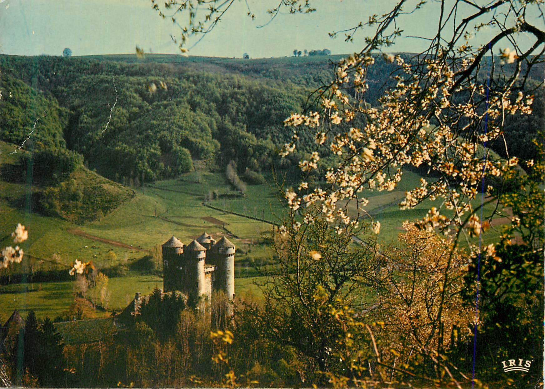 CPA Tournemire (Cantal) Le Chateau d'Anjony Forteresse du Moyen Age