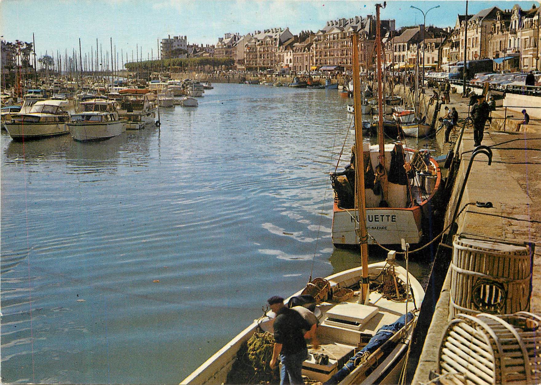 CPA Le Pouliguen La Baule (Loire Atlantique) Ports Bretons Bateaux