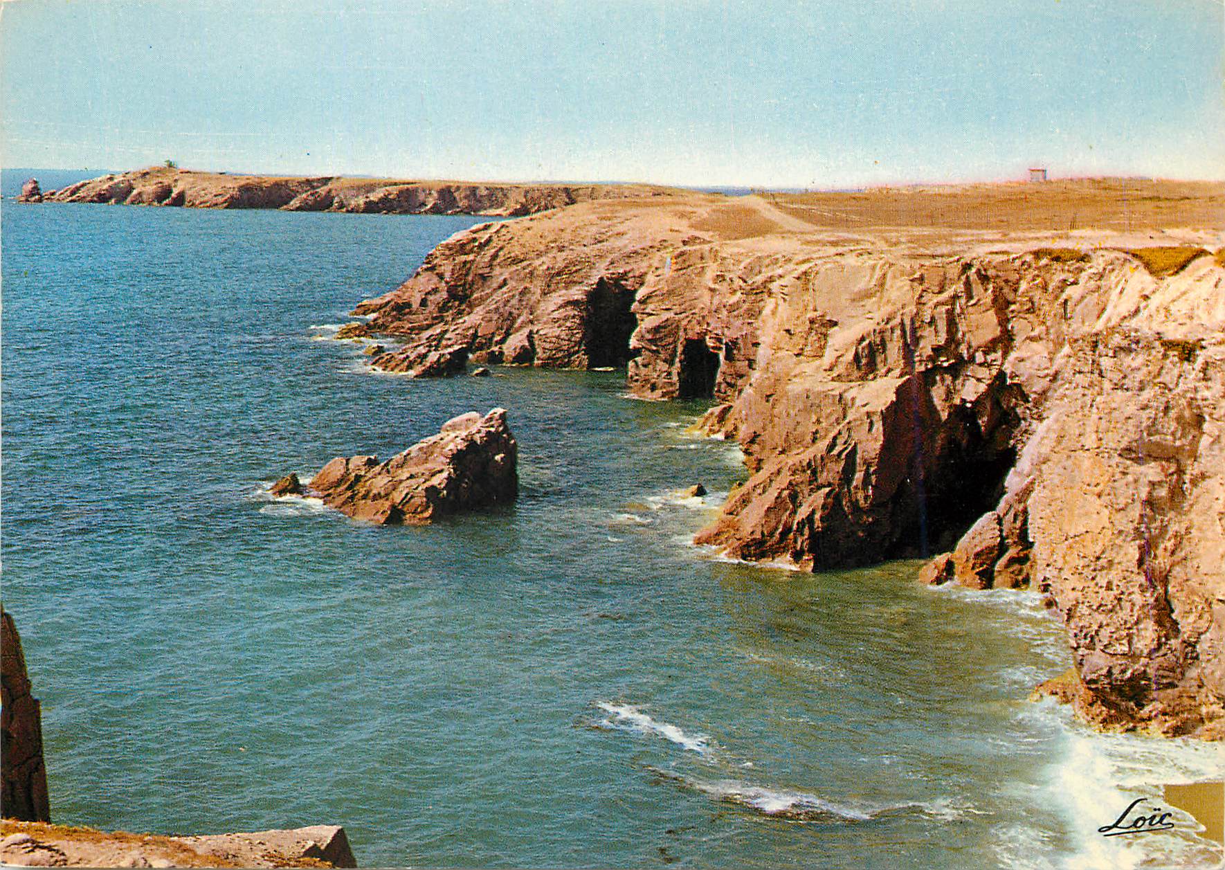 Presqu'île de Quiberon — Rochers et Grottes de la Côte Sauvage — Éd. « Loïc »
