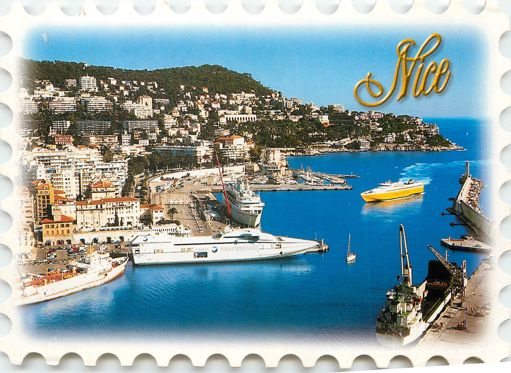 CPA Nice Le Port La Cote d'Azur