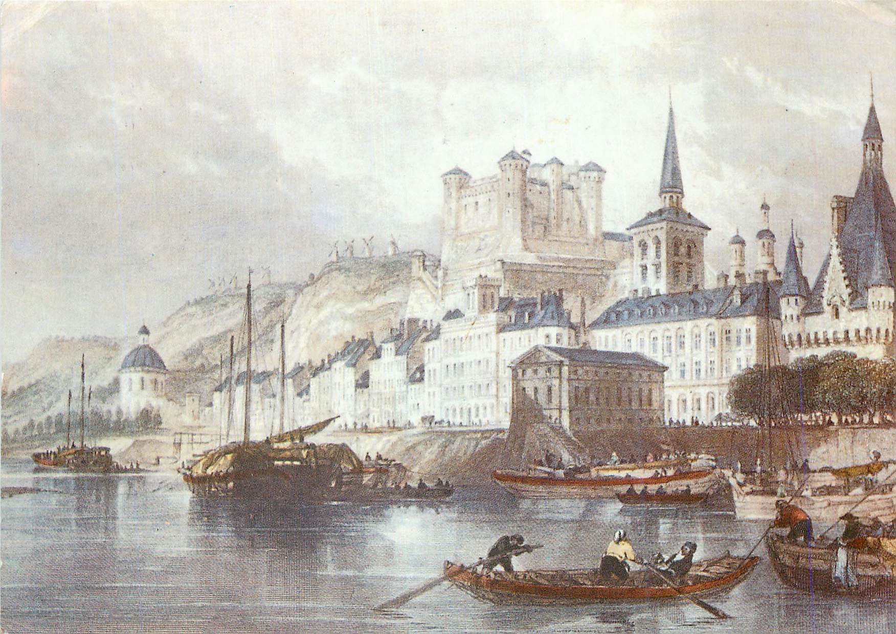 CPA Anjou et Touraine du Temps Jadis La Loire a Saumur
