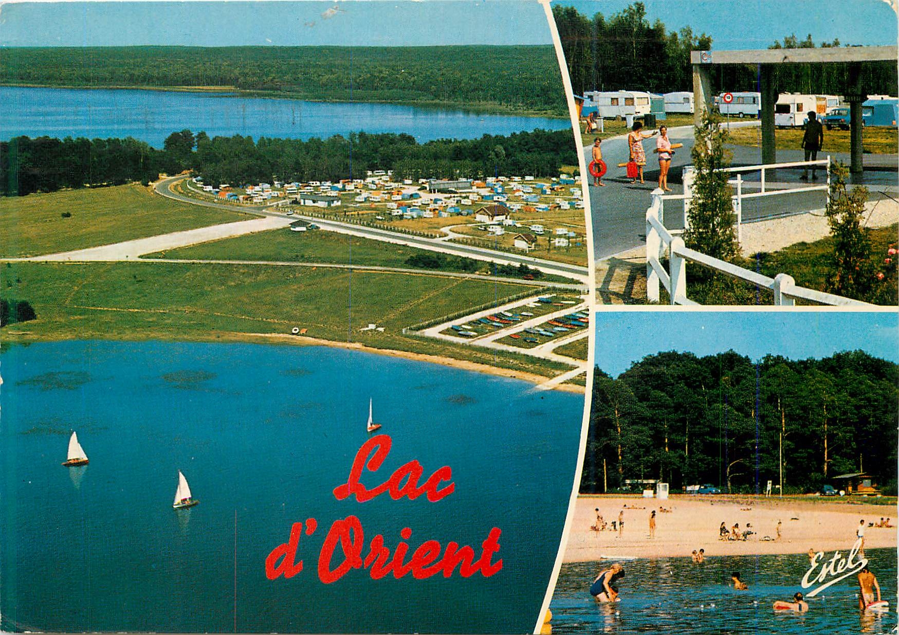 Lac d'Orient — campings et baignades — Éditions ESTEL