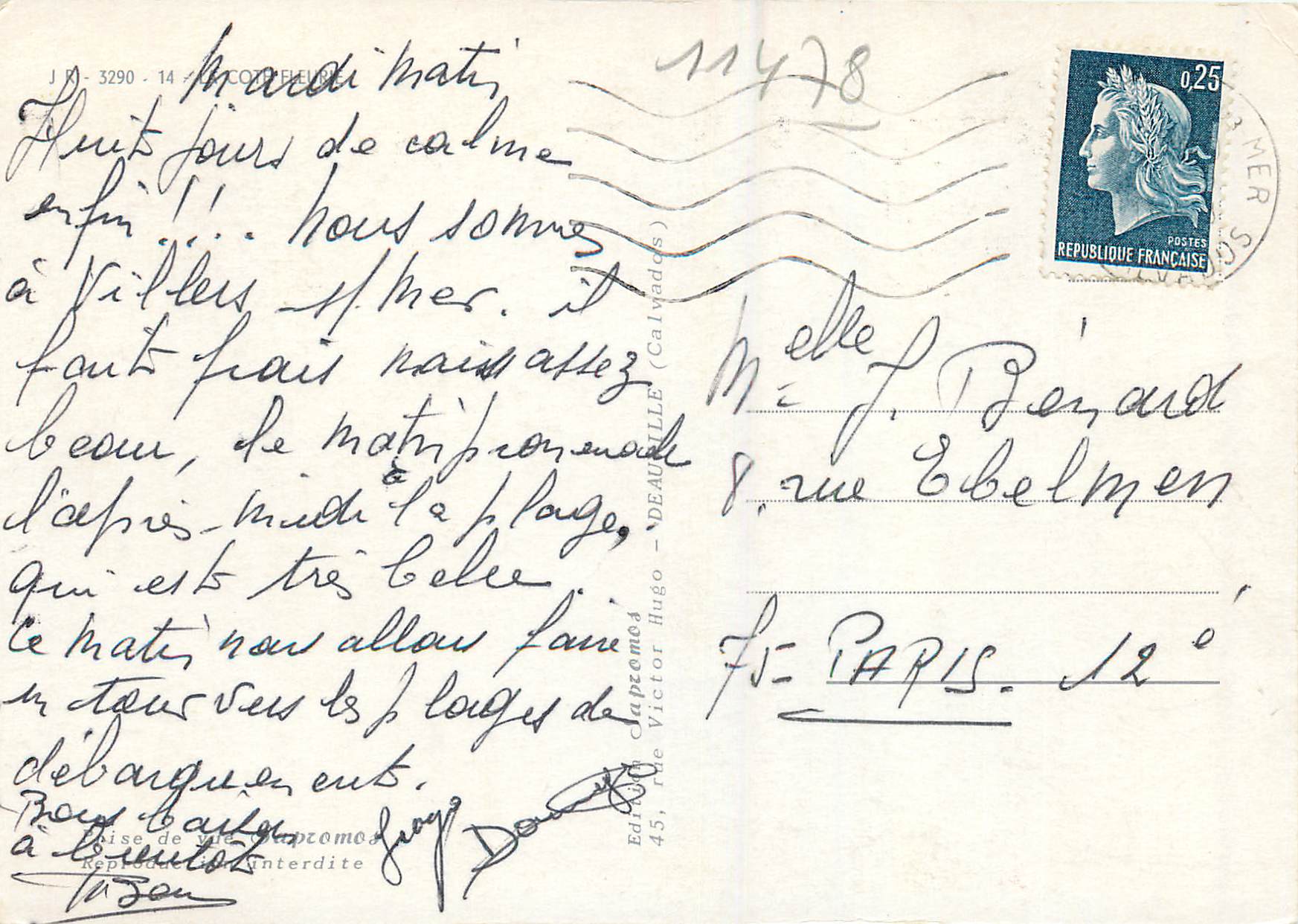 La Côte Fleurie — Honfleur, Trouville, Deauville, Lisieux, Blonville, Villers-sur-Mer, Auberville, Houlgate, Cabourg — Verlag Japzomos — Rückseite