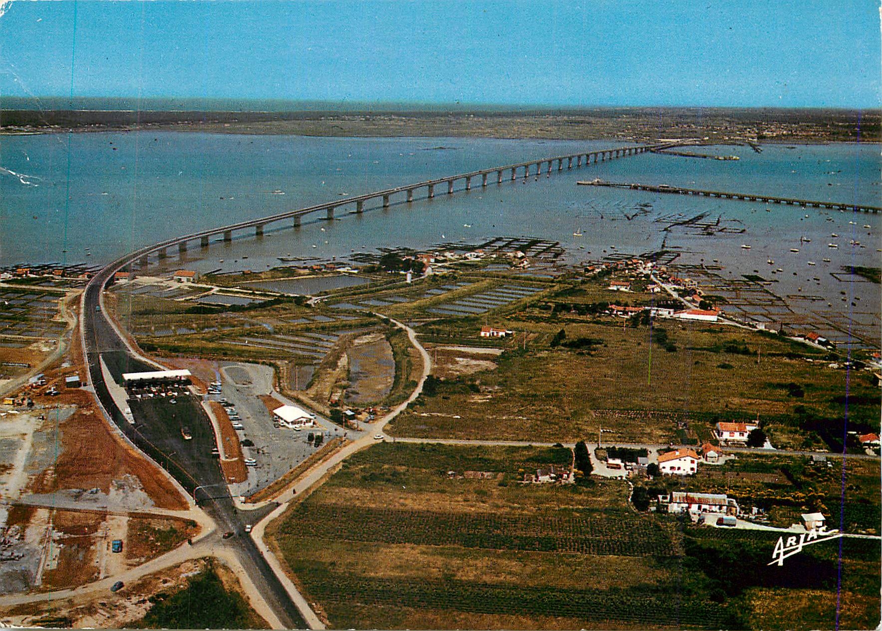 CPM Le Viaduc d'Oleron Sur la Cote de Lumiere