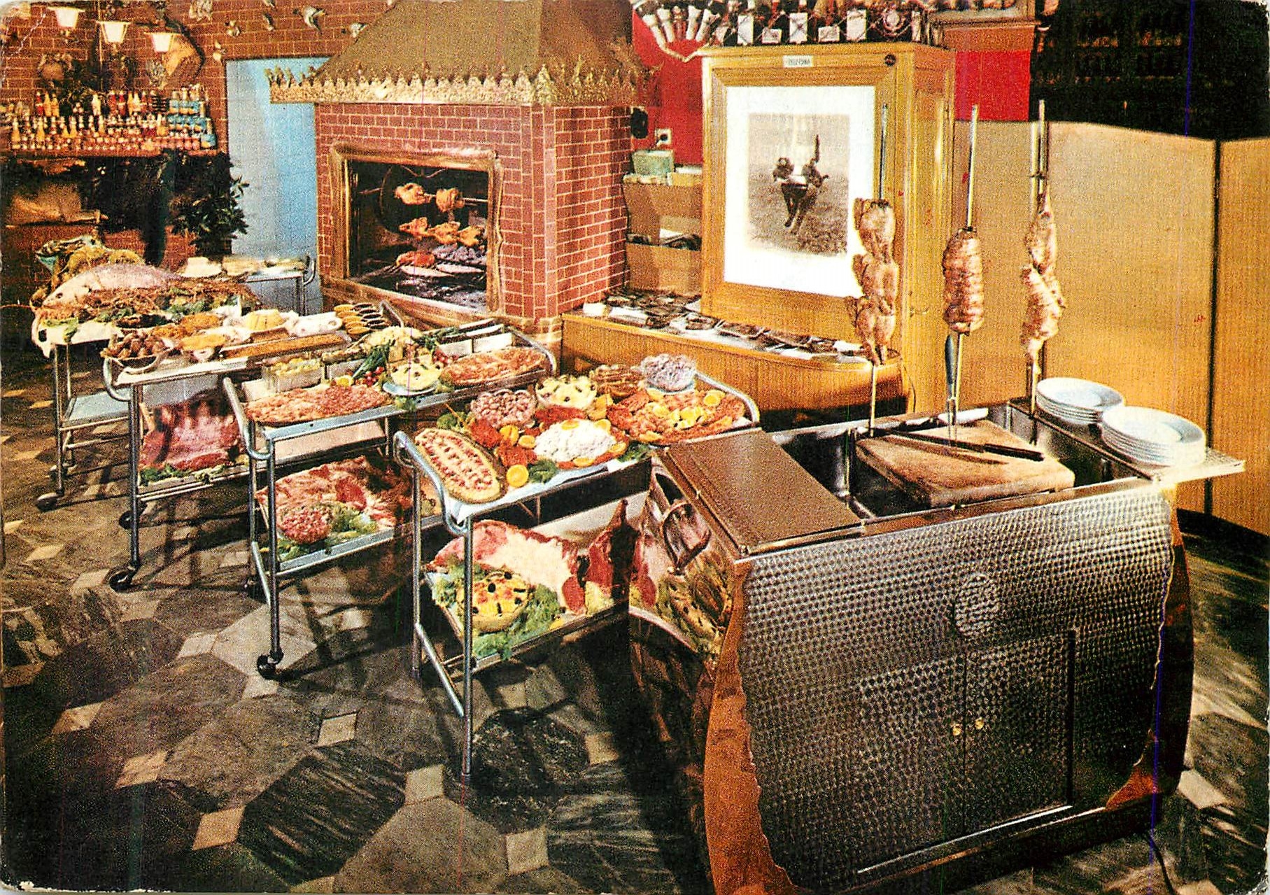 CPM Genova Ristorante Pichin Maison Typique pour Mets a la Broche et Service a la Brouette