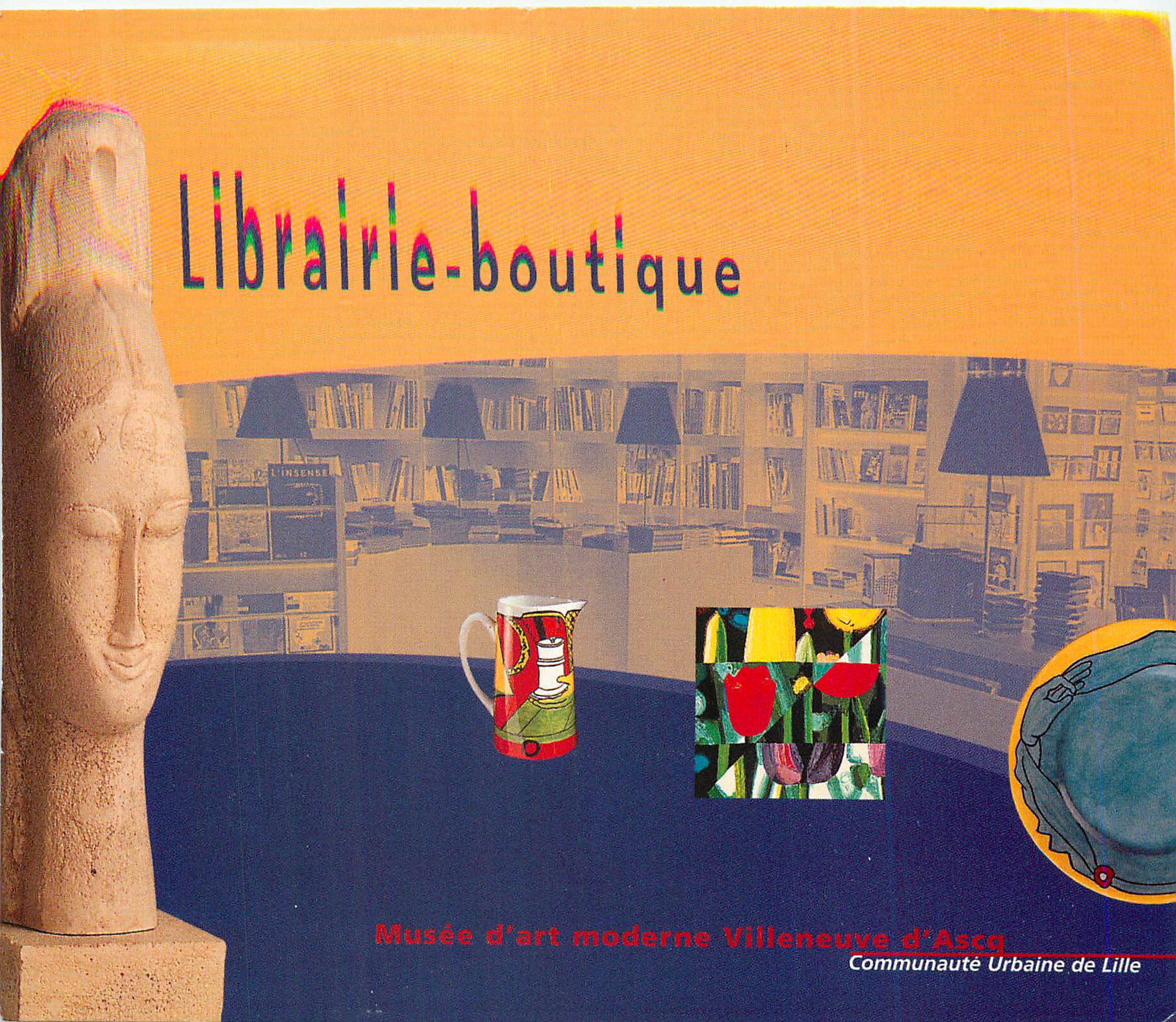 CPM Musee d'Art Moderne Villeneuve Librairie Boutique