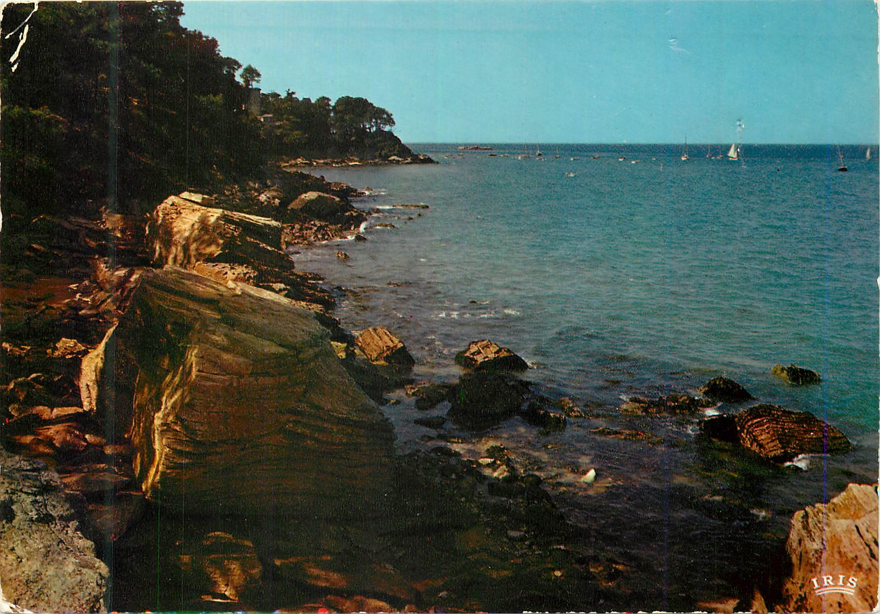 Ile de Noirmoutier — Rochers de l'Anse Rouge et C.O.B. — Éditions Modernes « Théolac »