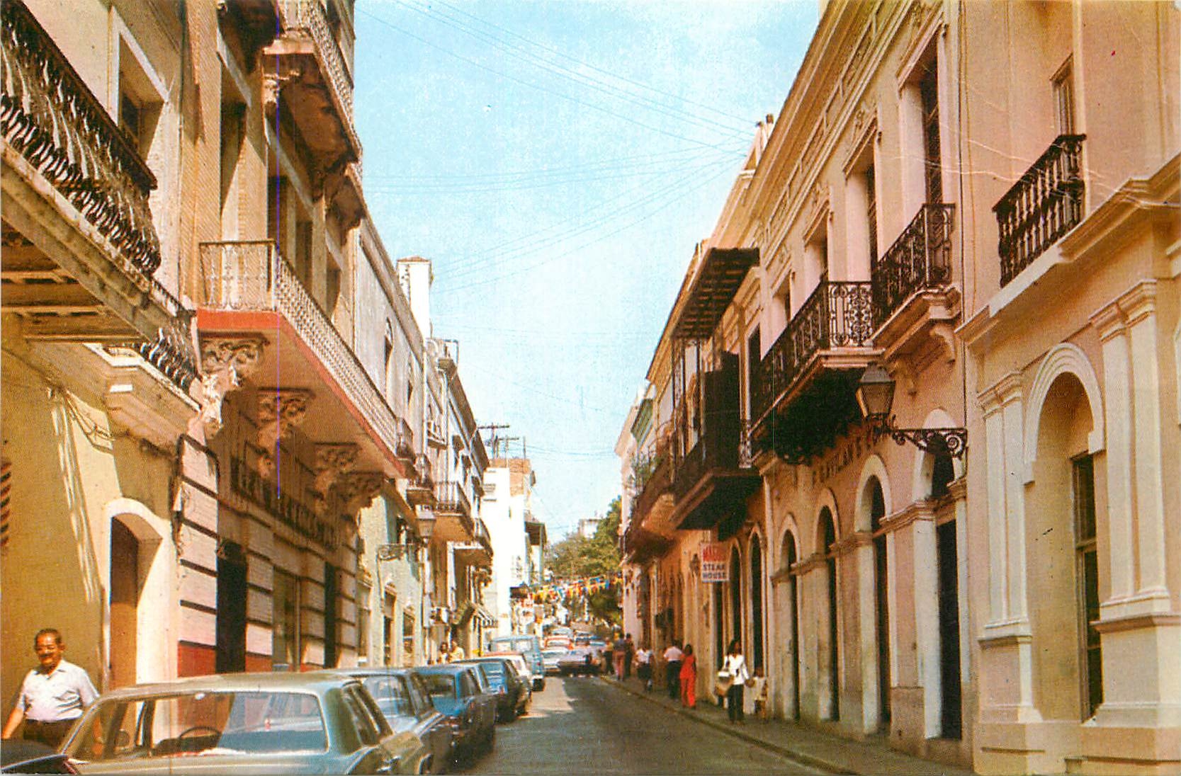 CPM Puerto Rico Typical Street in Old San Juan 