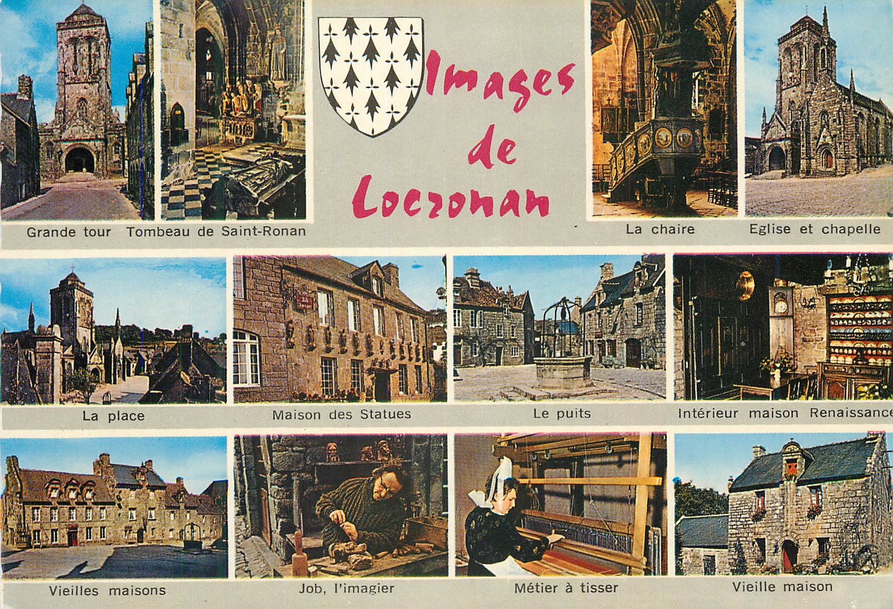 CPM Images de Locronan Grande tour La chaire