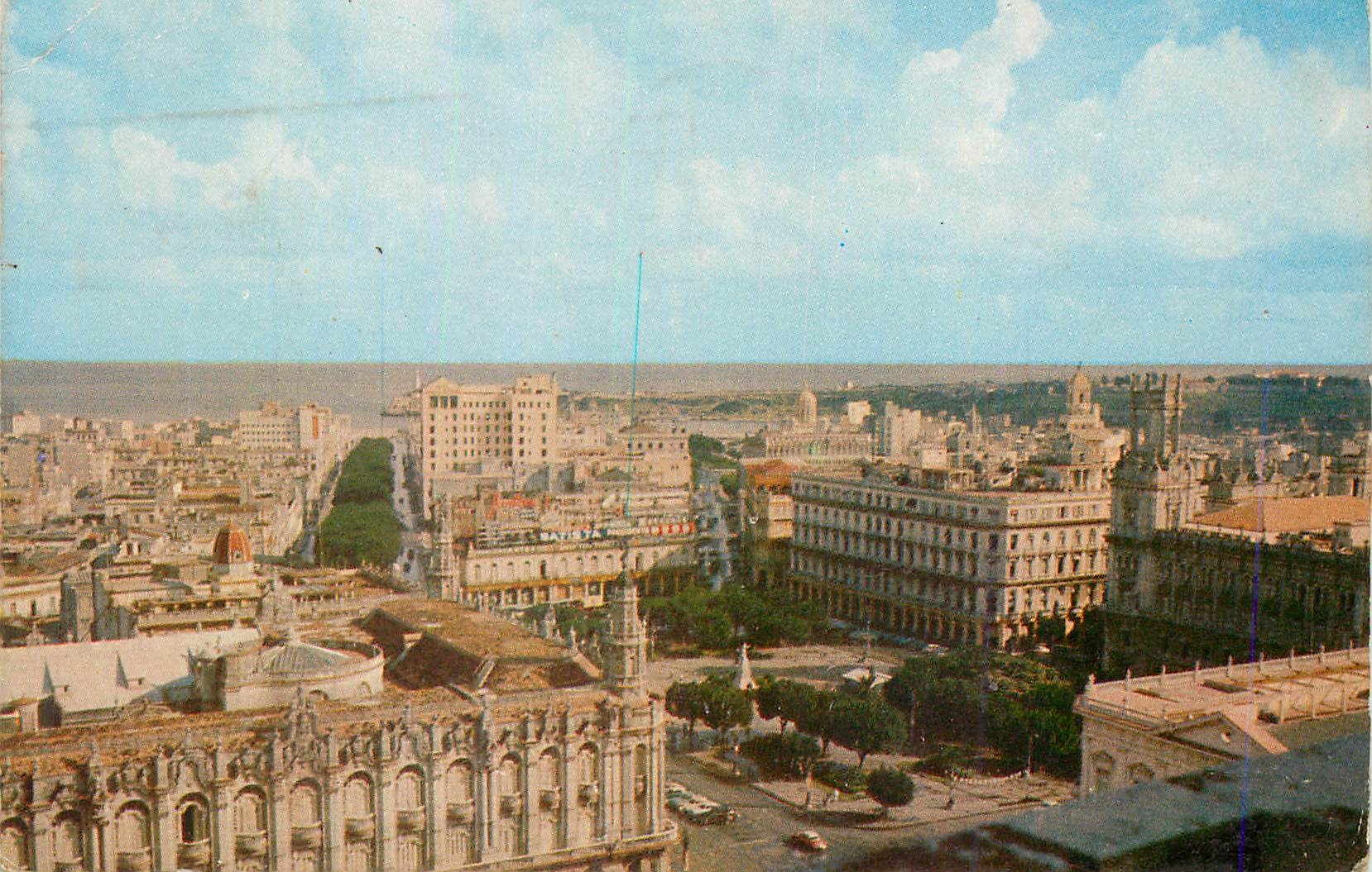 CPM Havana Central Park As Seen From Top of National Capitol