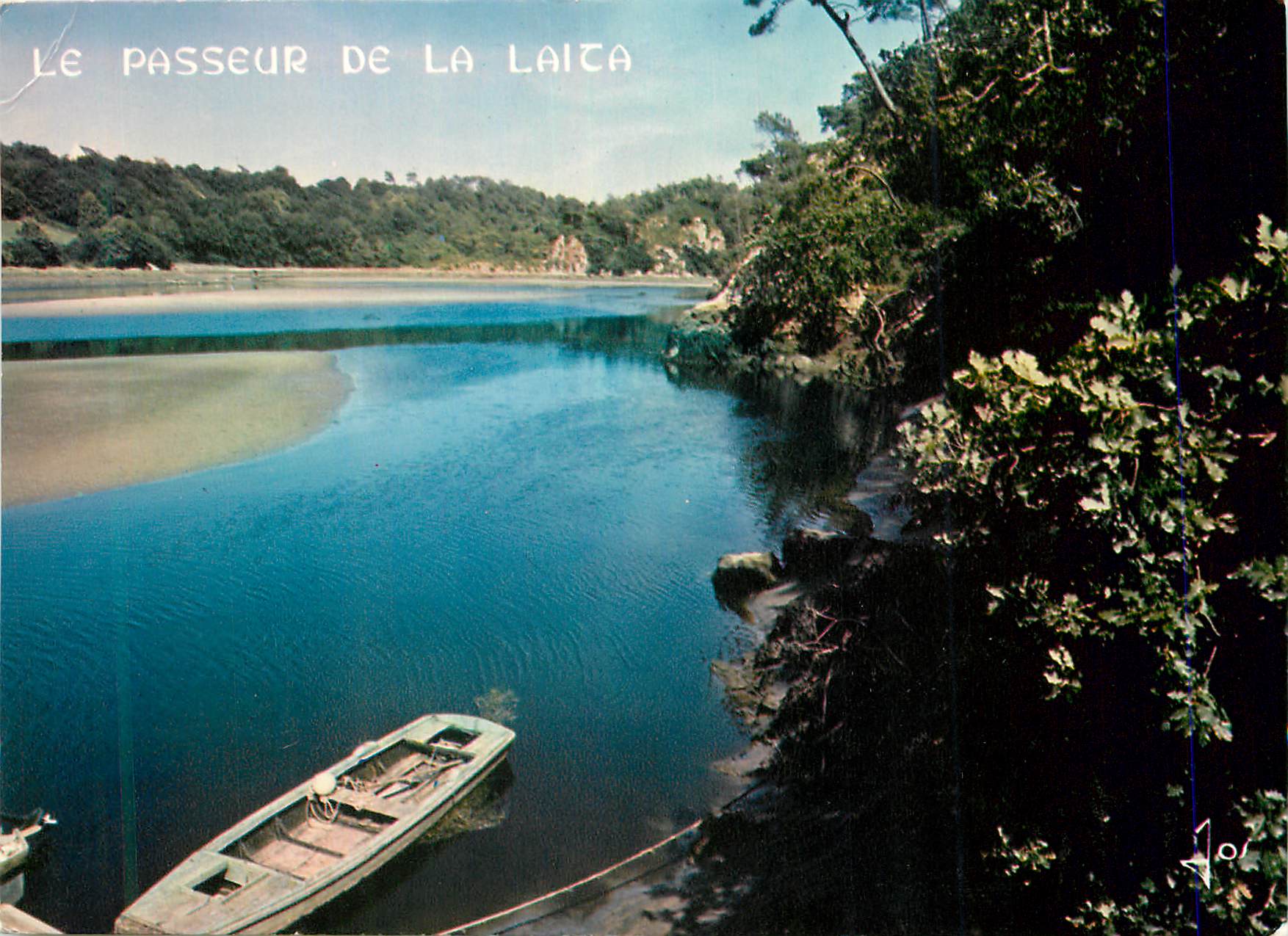 CPM Le Passeur de la Laita La Bretagne en Couleurs