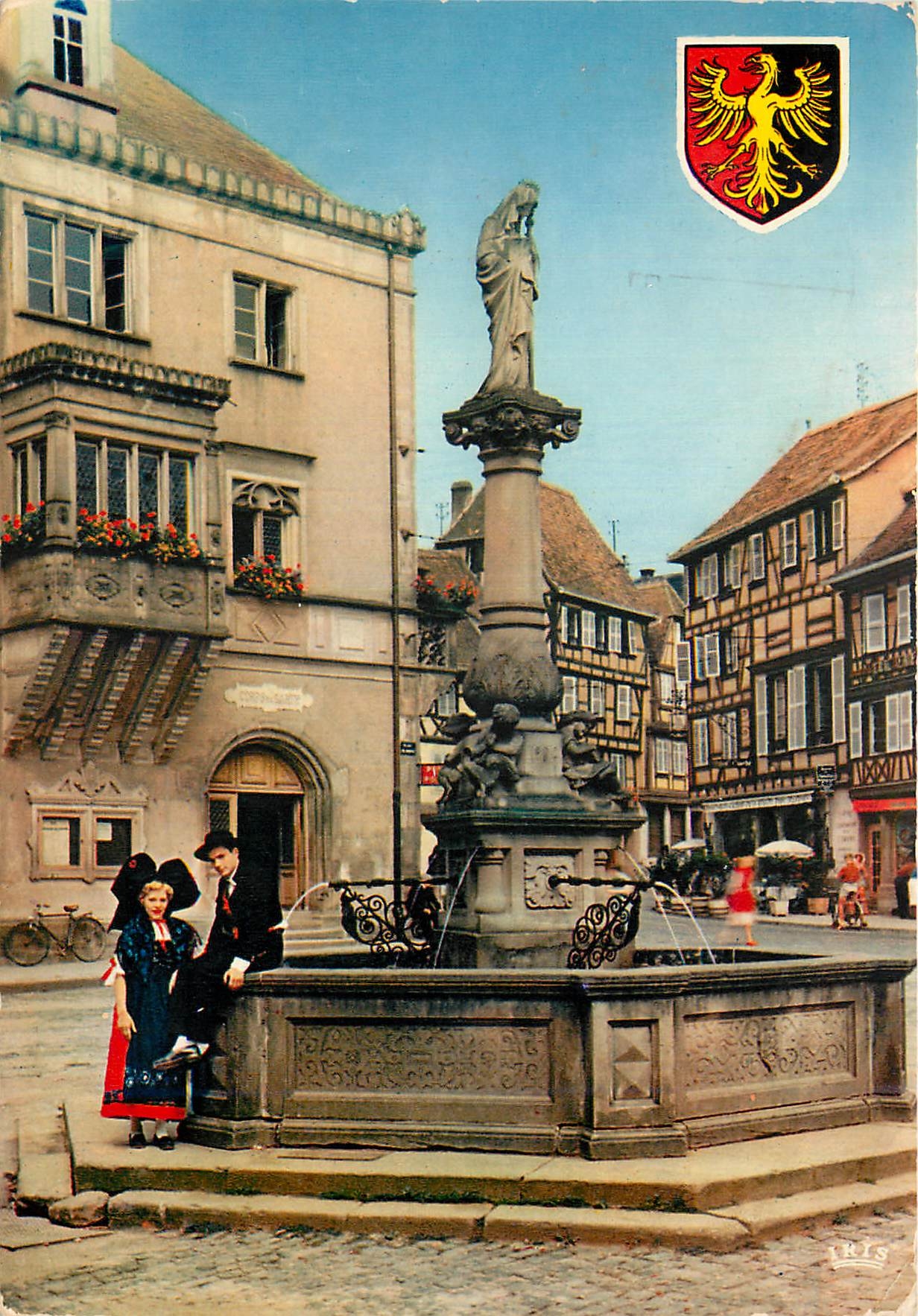 Fontaine Sainte-Odile at Obernai — Alsace — Editions La Cigogne