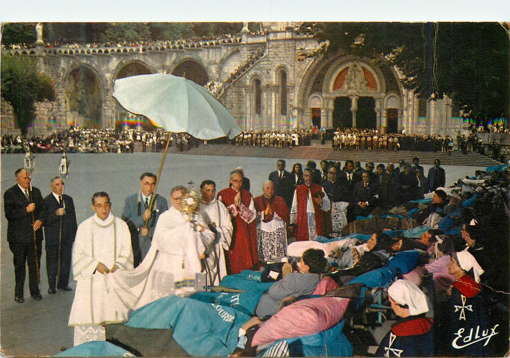 CPM Lourdes Benediction des Malades