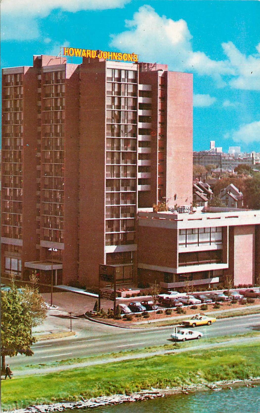 CPM Howard Johnson's Motor Lodge Memorial Drive Cambridge 