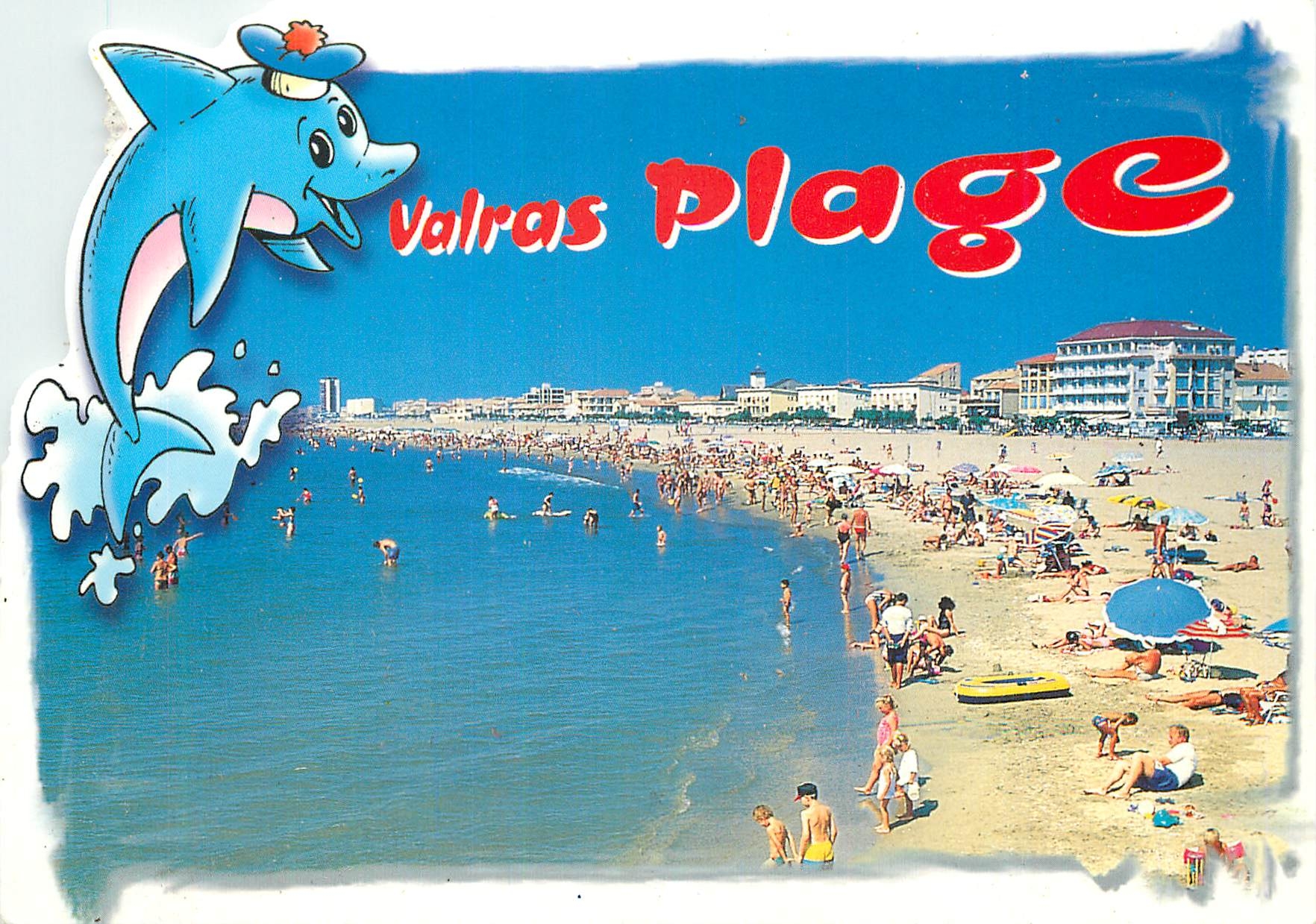 CPM Littoral Languedocien Valras Plage Dauphin