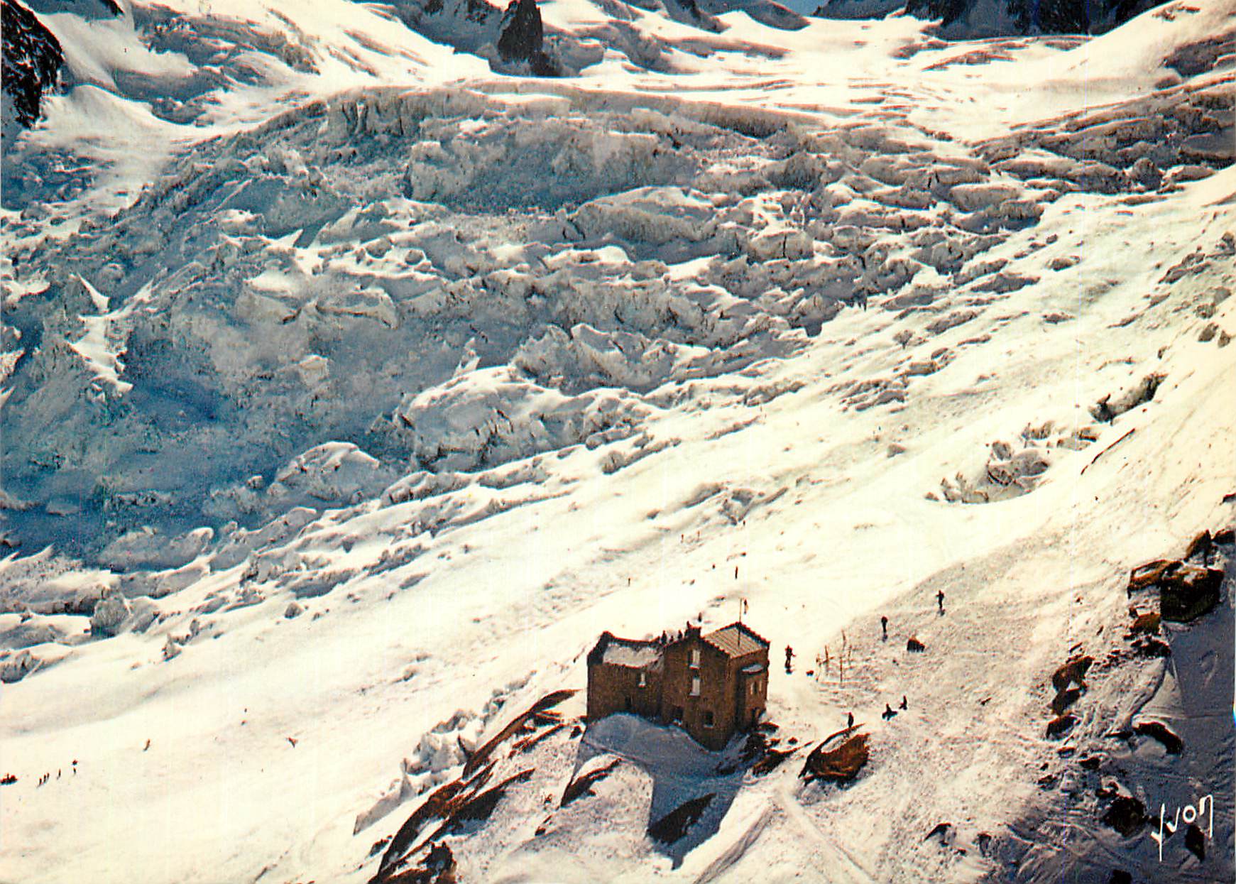 CPM Massif du Mont Blanc (Haute Savoie) Couleurs et Lumiere de France Les Alpes La Vallee Blanche