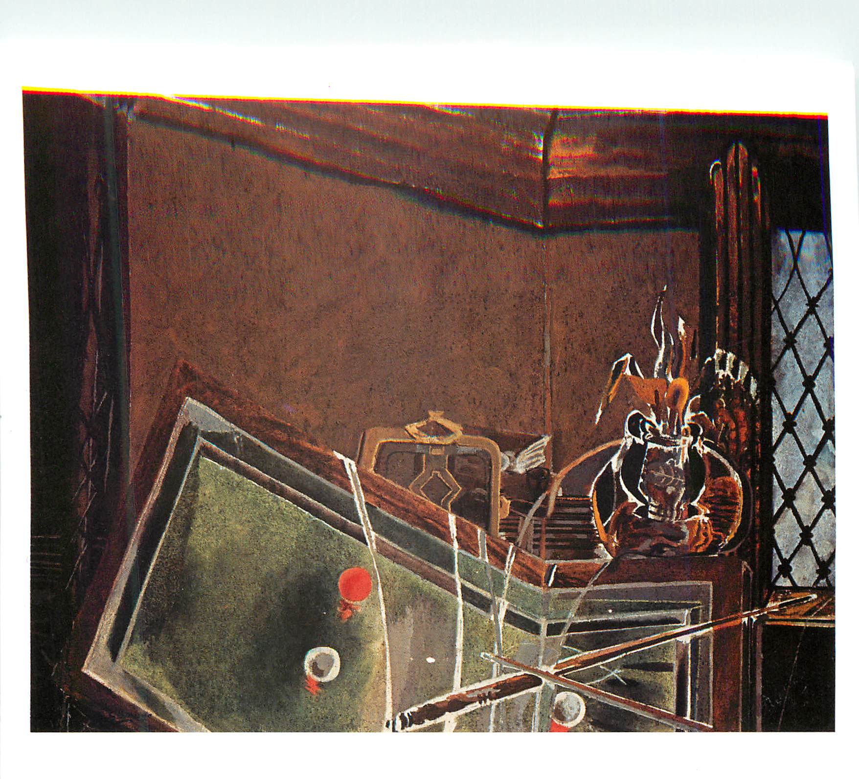 CPM Paris Musee National d'Art Moderne Centre Georges Pompidou Georges Braque 1882 1963 le Billard 1944