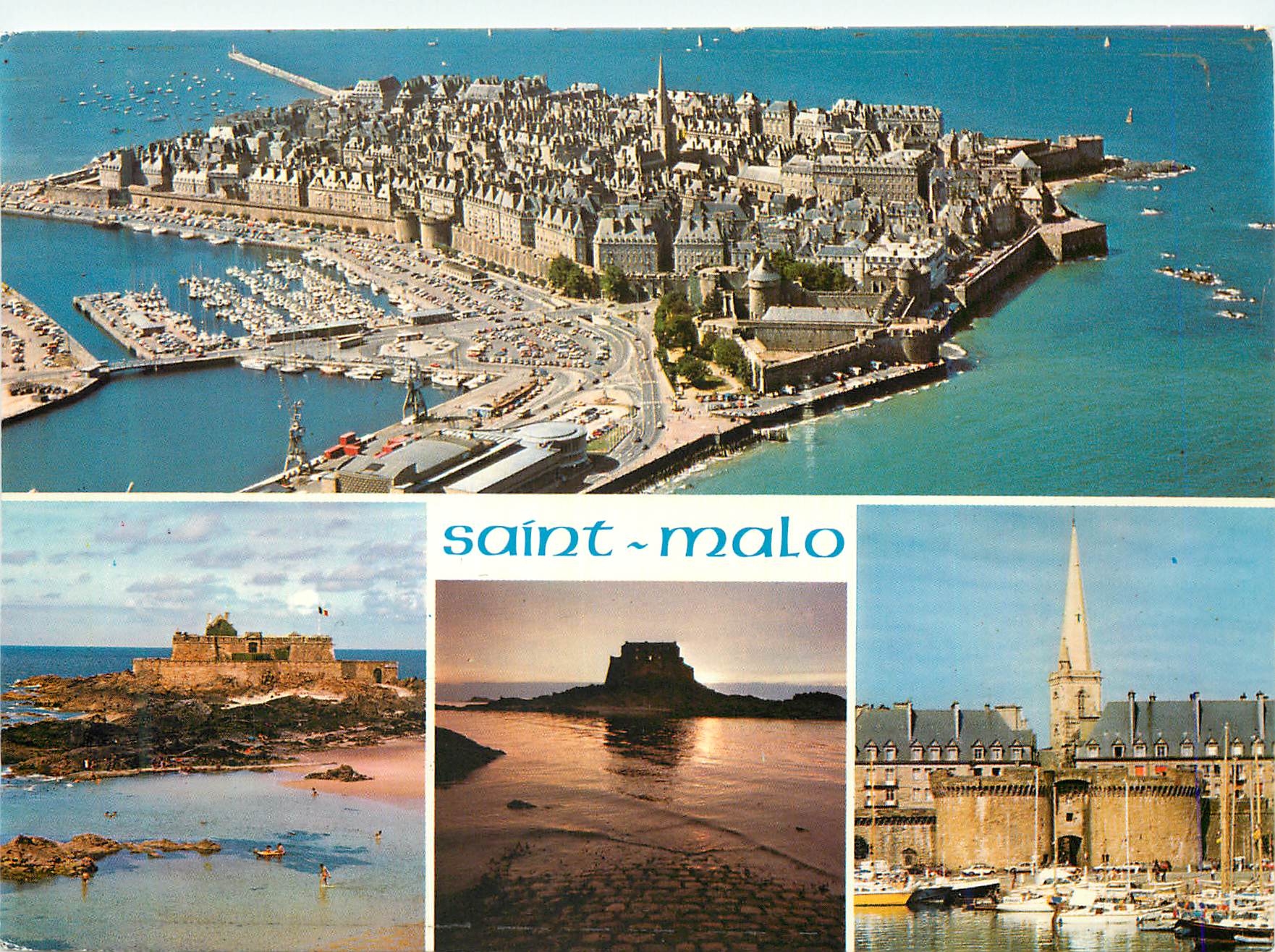 Saint-Malo — vue aérienne et panoramique — Editions d'Art 'JACK' n° 91603