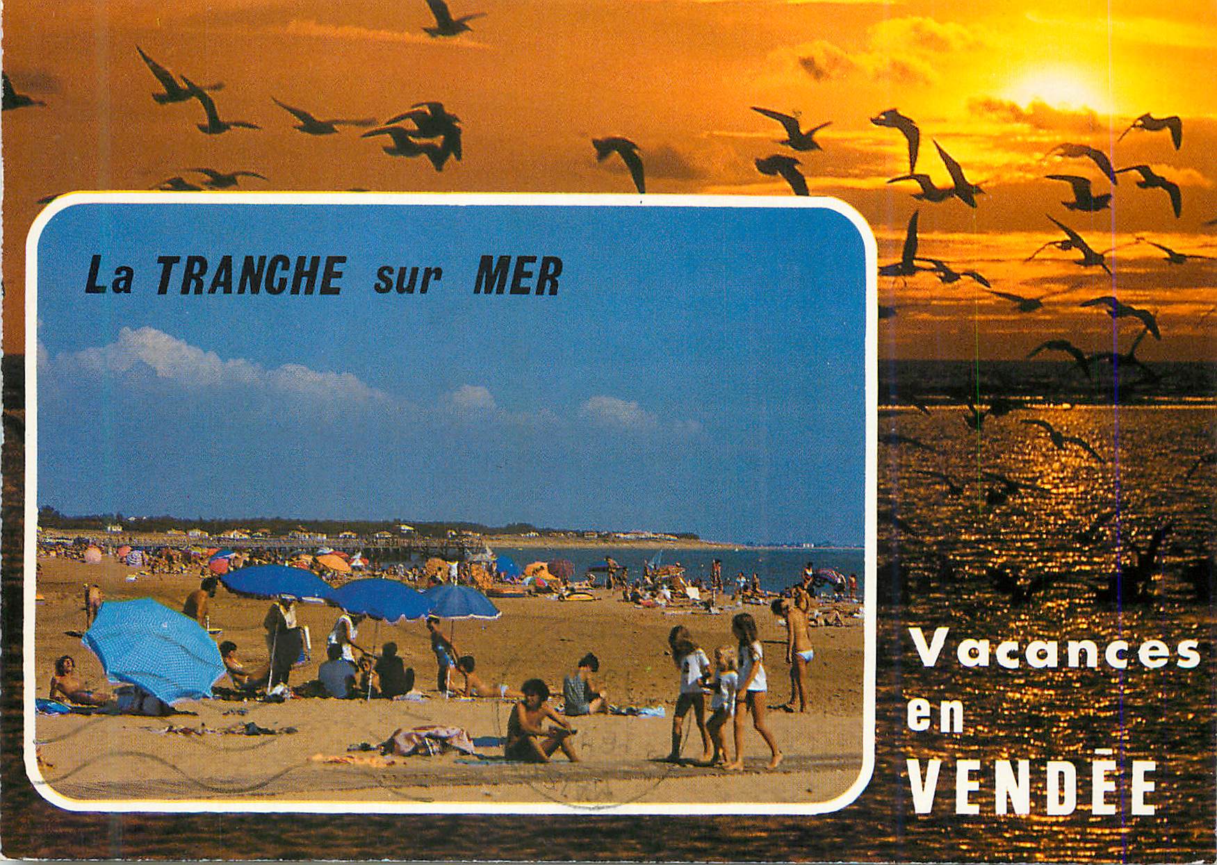 CPM la Tranche su Mer la Vendee Touristique la Plage