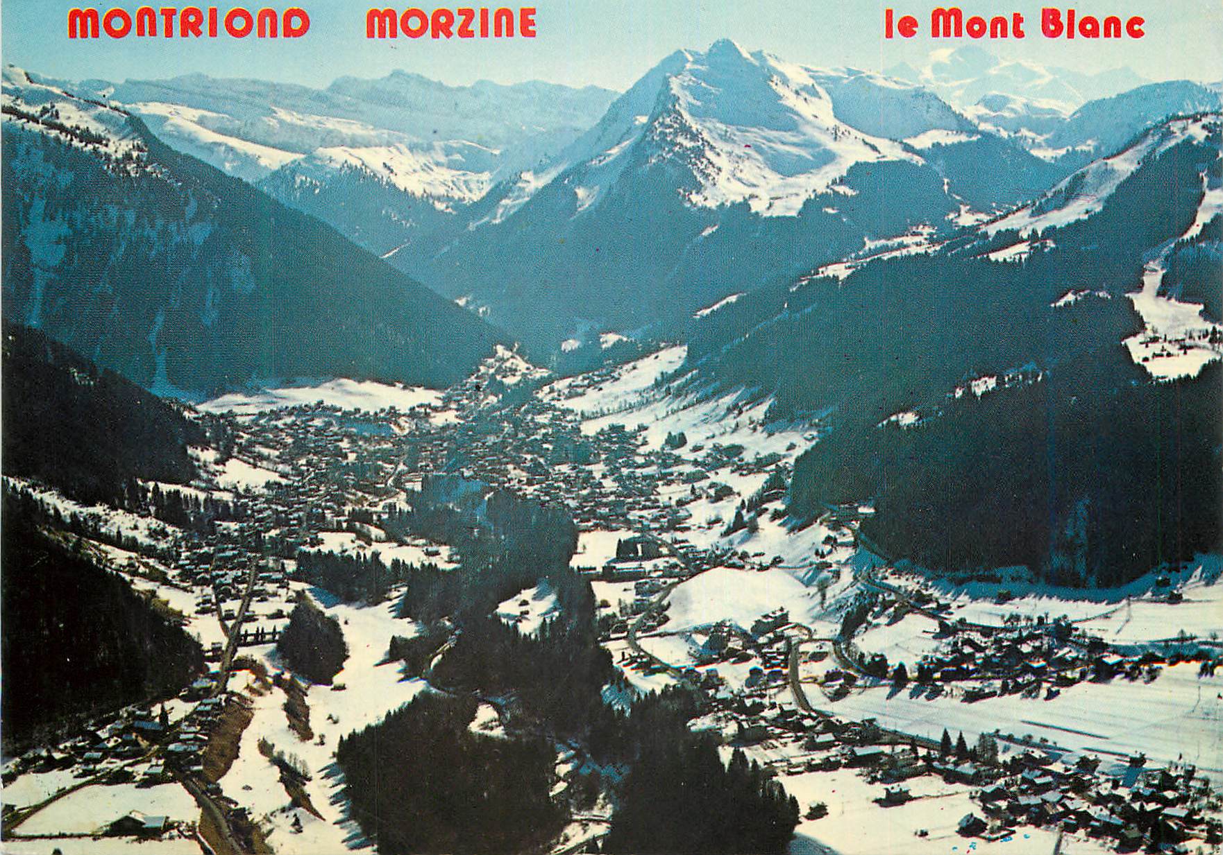 CPM Vallee de Morzine Montriond (Haute Savoie) Vue Panoramique