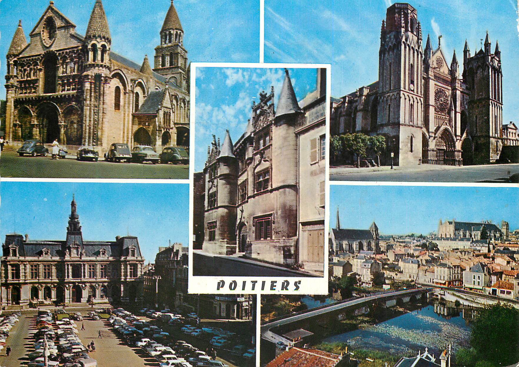 Poitiers — vue générale — Éditions Moderne « Théodé »