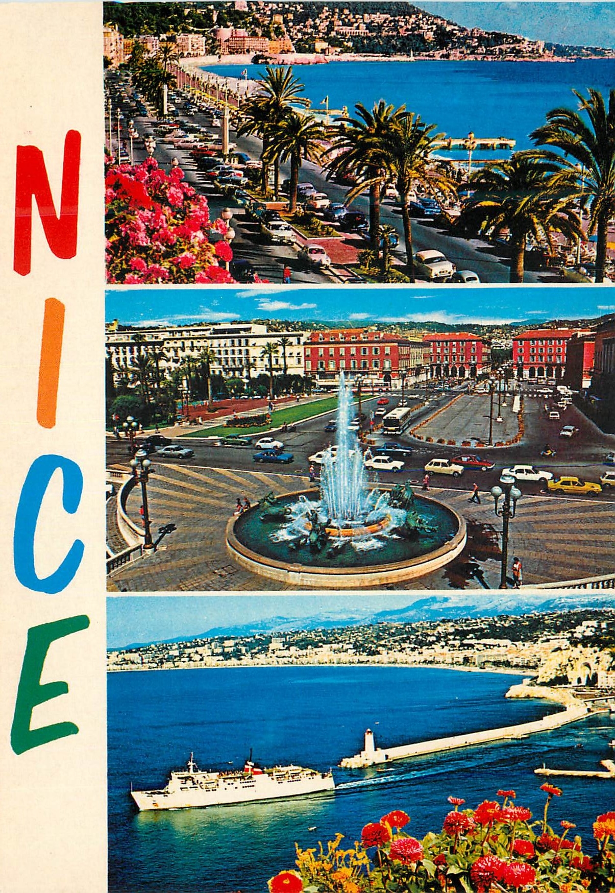 CPM Nice Cote d'Azur Souvenir de Nice