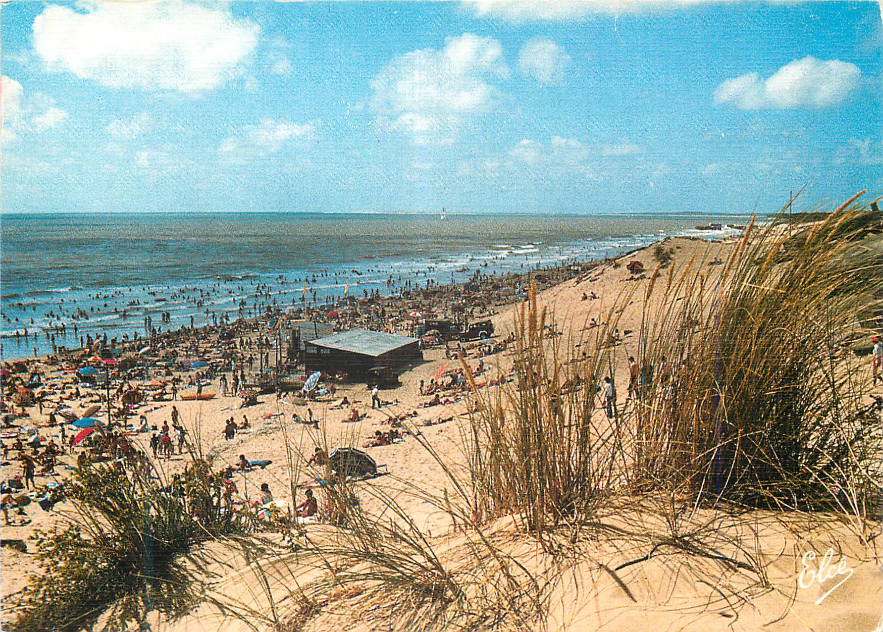 Saint-Palais-sur-Mer — La Grande Plage de la Grande Côte — Éditeur Elcée, N° 7433