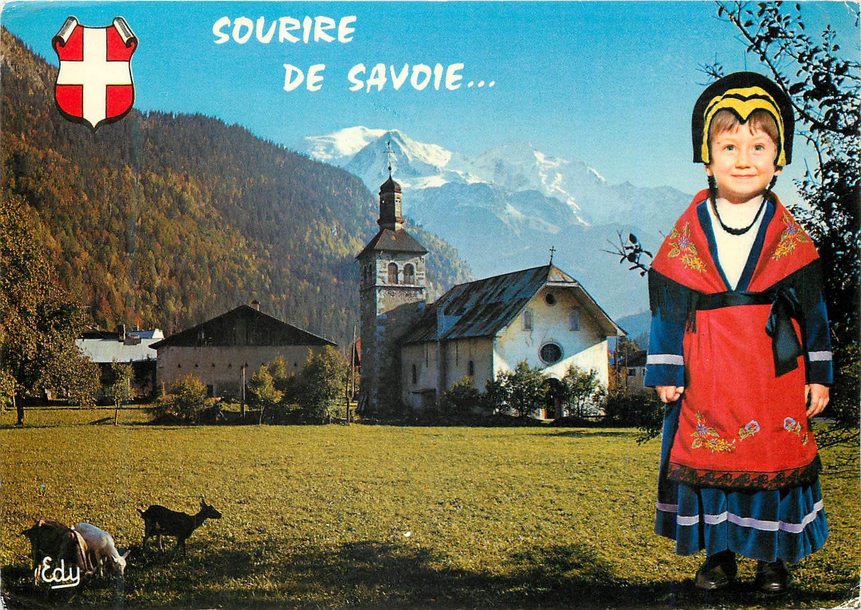 CPM Sourire de Savoie Images de Chez Nous