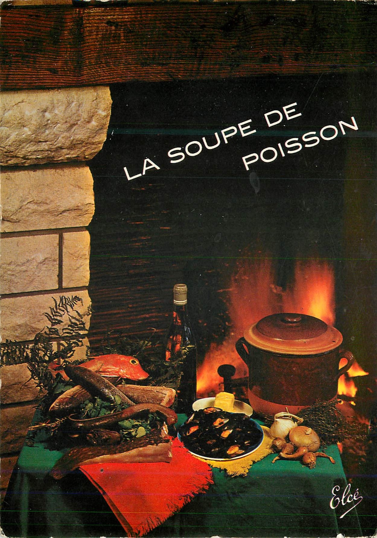 CPM Nos Recettes Regionales la Soupe de Poisson