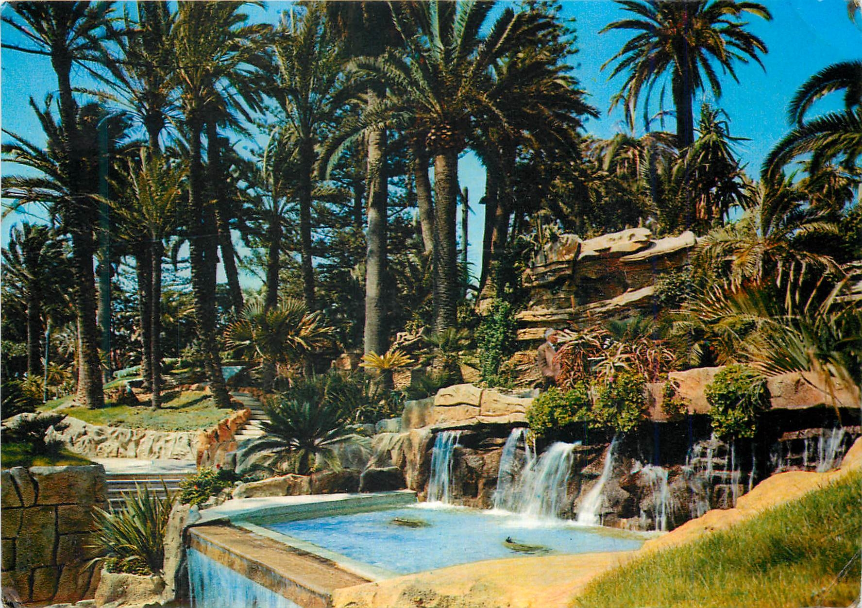 CPM Sanremo Riviera del Fiori la Cascade du Parc Marsaglia