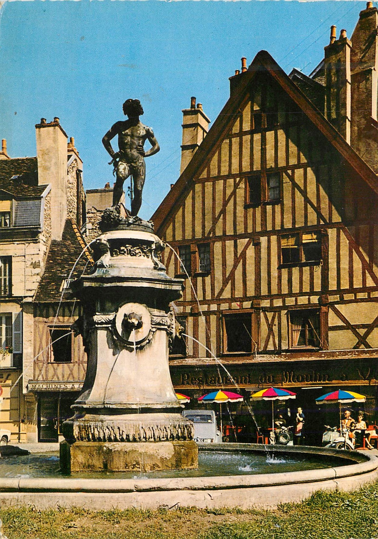 CPM Dijon (Cote d'Or) la Fontaine du Bareuzai