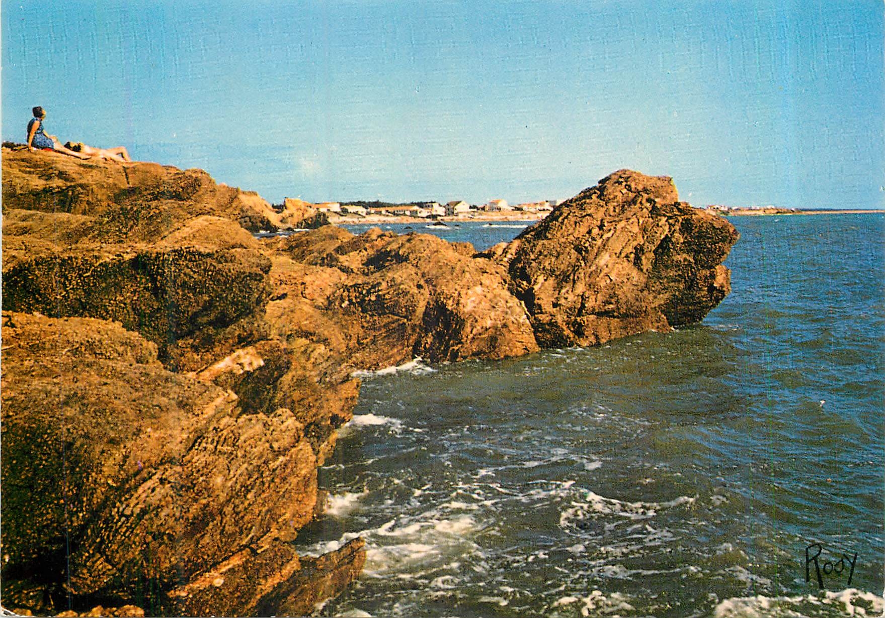 CPM Bretignolles sur Mer Cote Rocheuse de la Saulzaie