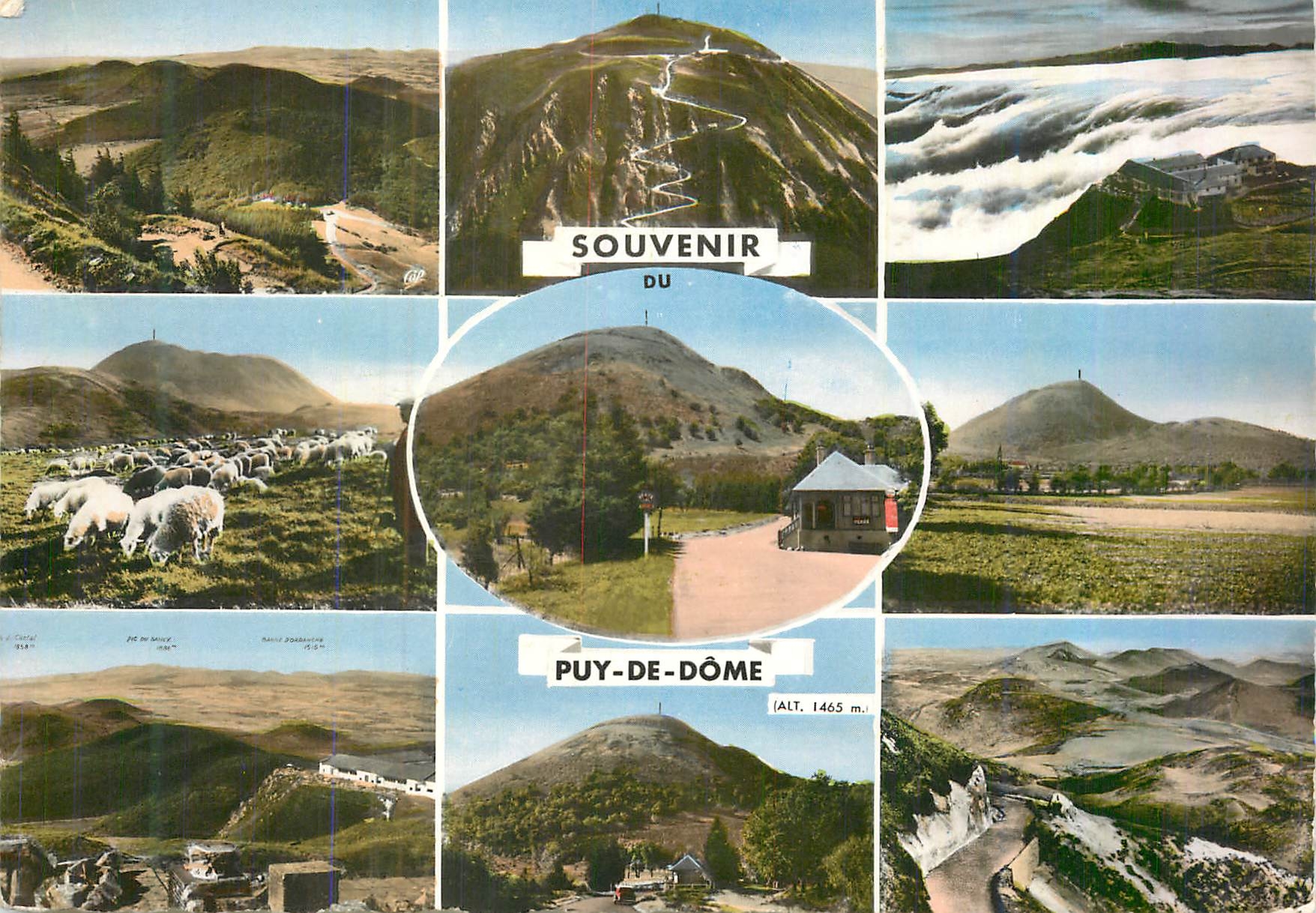 Puy-de-Dôme — Vue panoramique — Édition Spéciale de l'Observatoire du Puy-de-Dôme