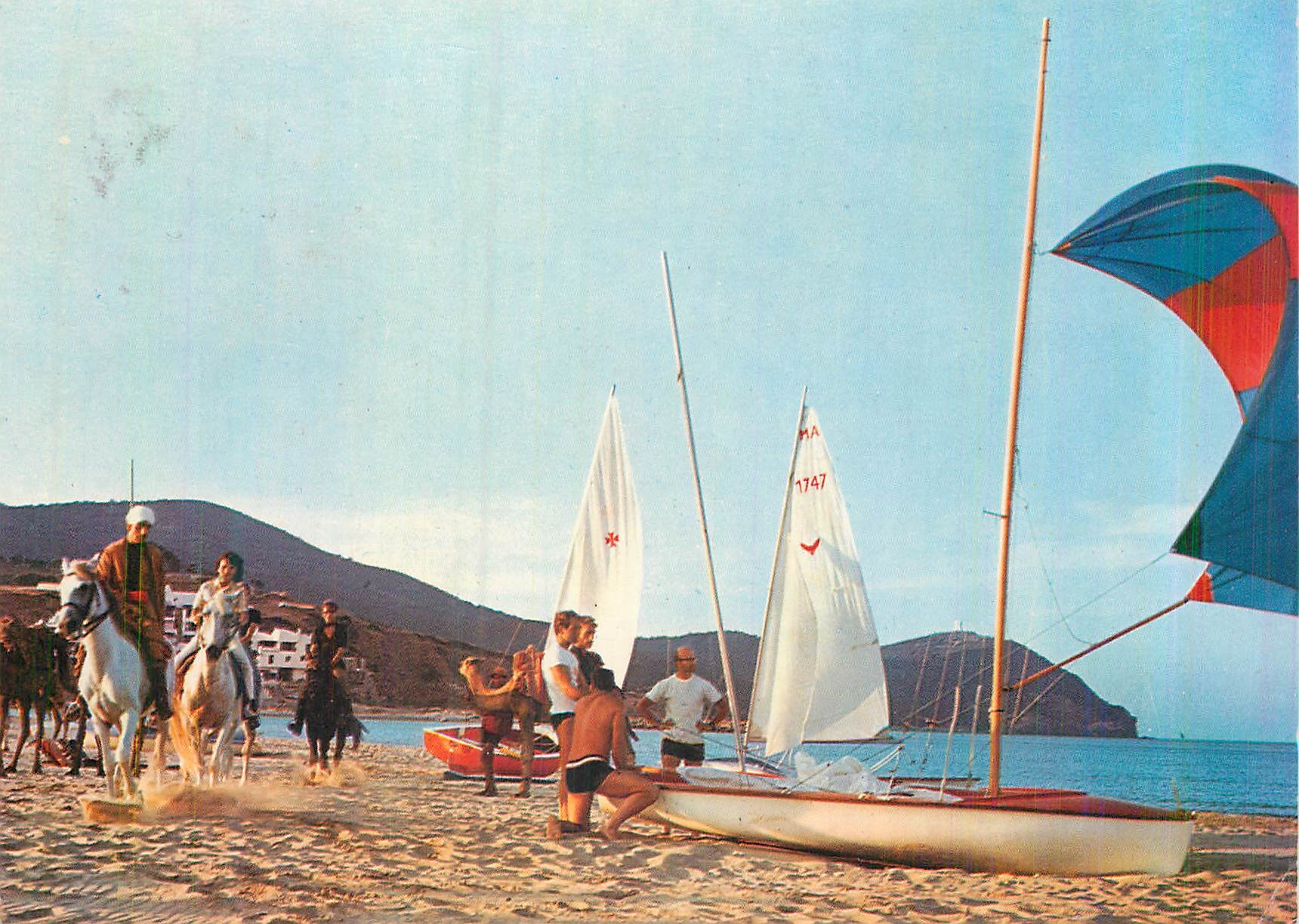 CPM Cabo Negro (Province de Tetouan) le Maroc Mediterraneen sur la Plage 
