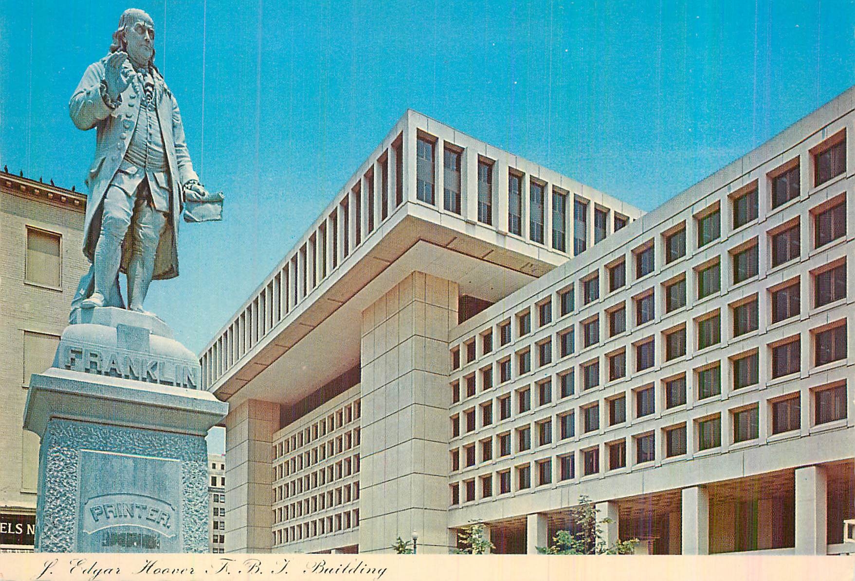 CPM the J Edgar Hoover FBI Building new Home of the Federal Bureau of Investigation
