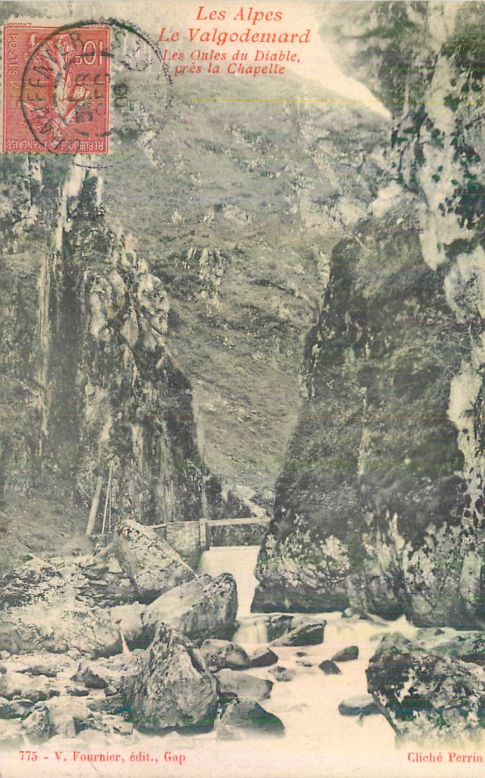 CPA les Alpes le Valgodemard