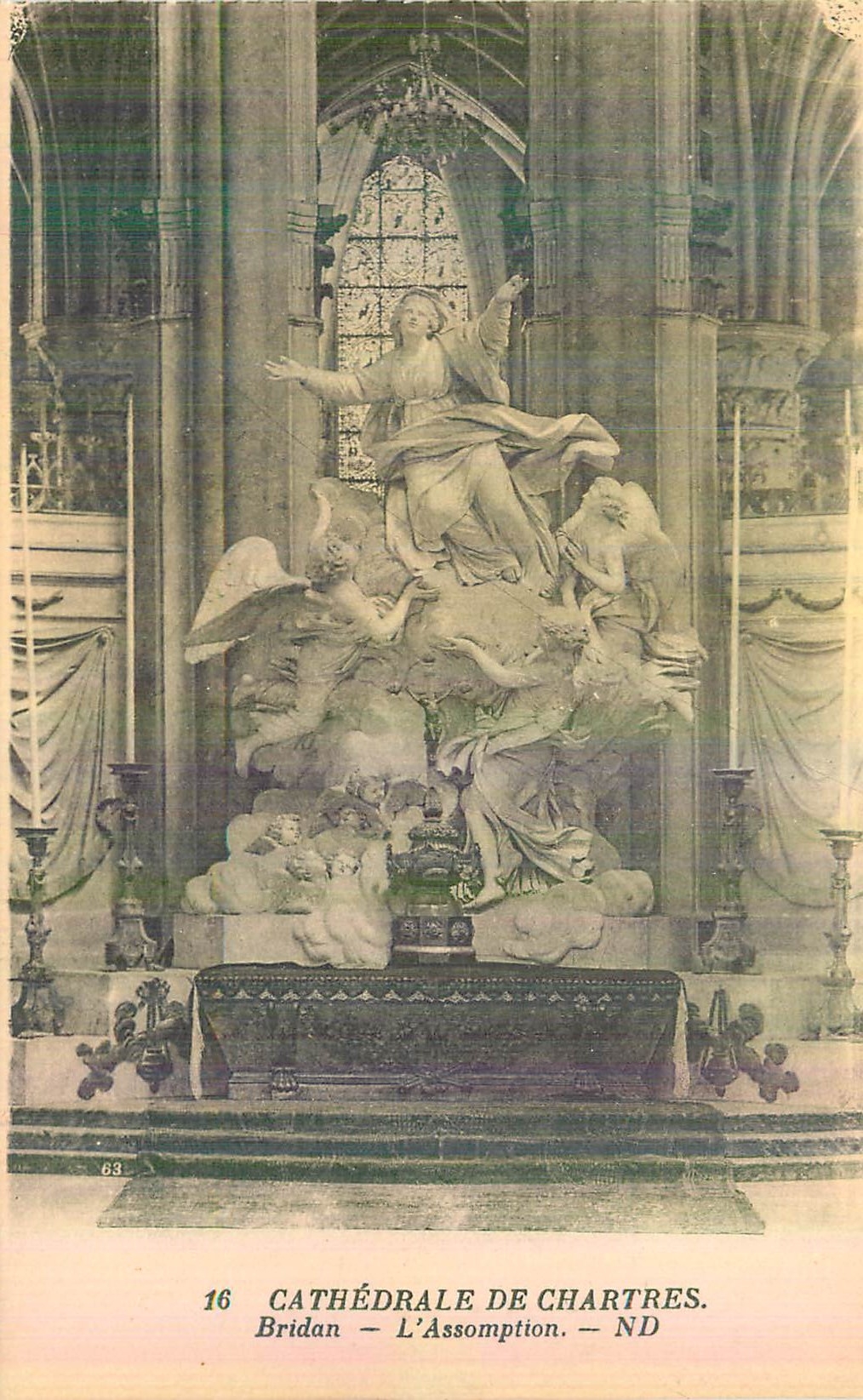 CPA Cathedrale de Chartres Bridan L'Assomption