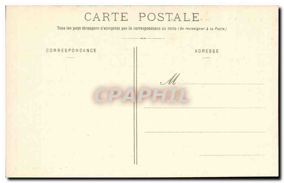 Entrevaux - La Clocher et les Ramparts - CPA  — Verso