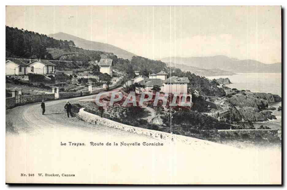 Le Trayas - Route dela Nouvelle Corniche - CPA 