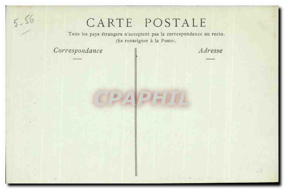 Nice - La Pyramid Gambetta - CPA  — Rückseite