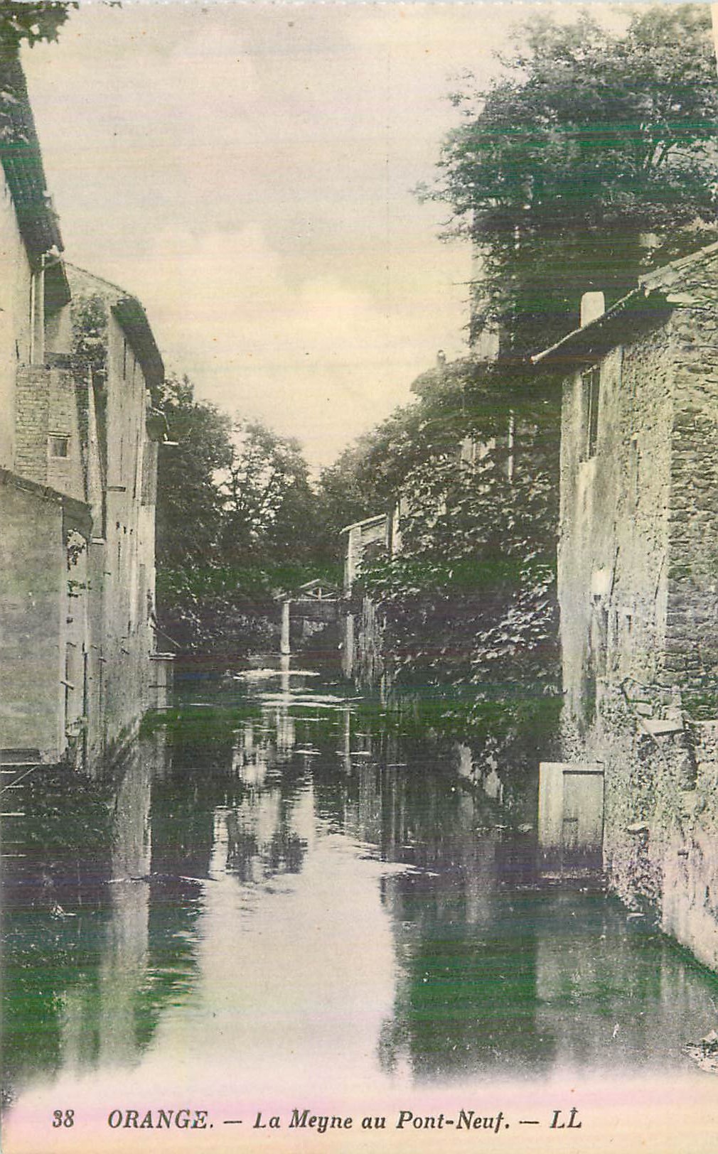 Orange — La Meyne au Pont-Neuf — LL
