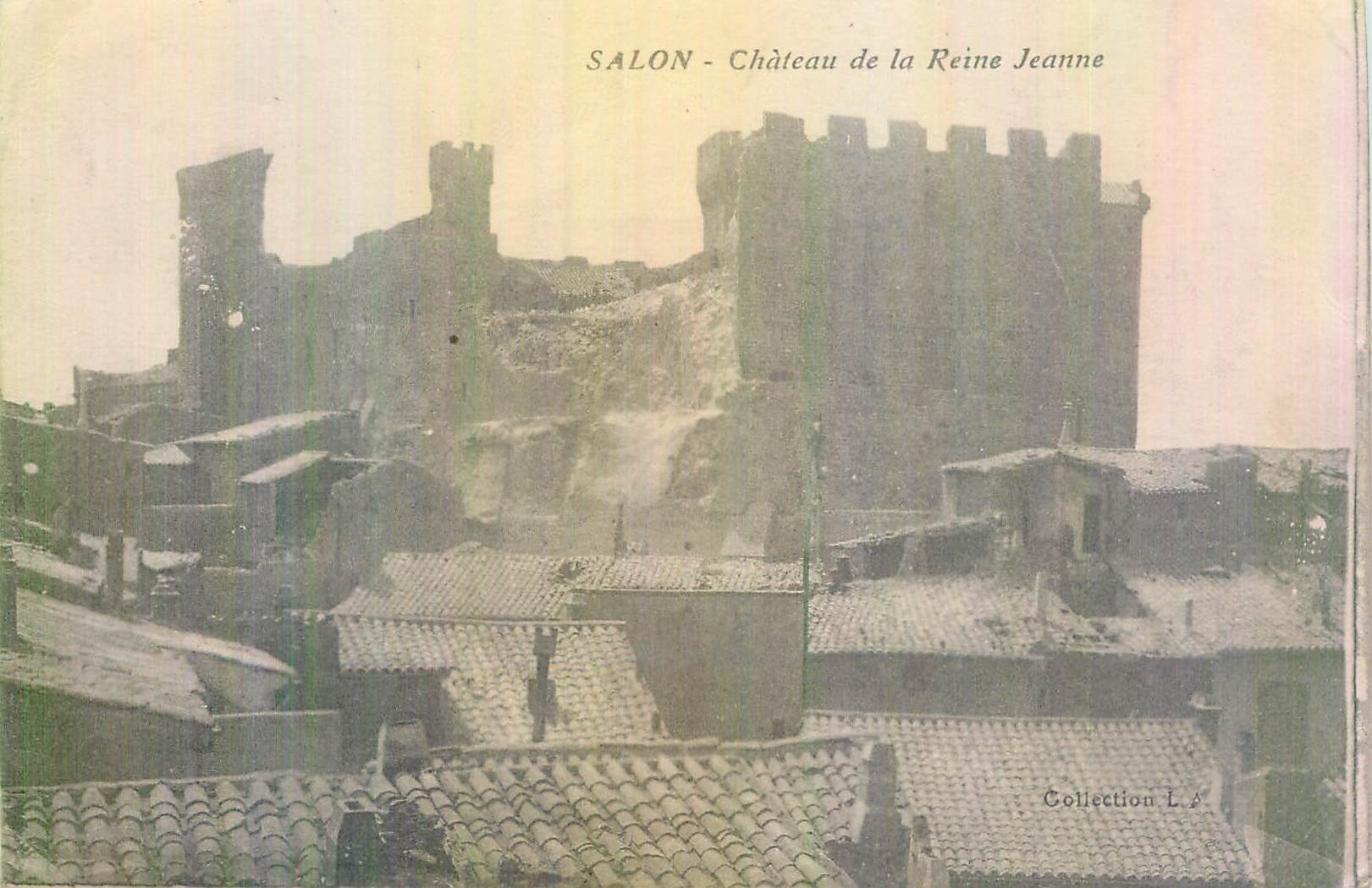 CPA Salon Chateau de la Reine Jeanne